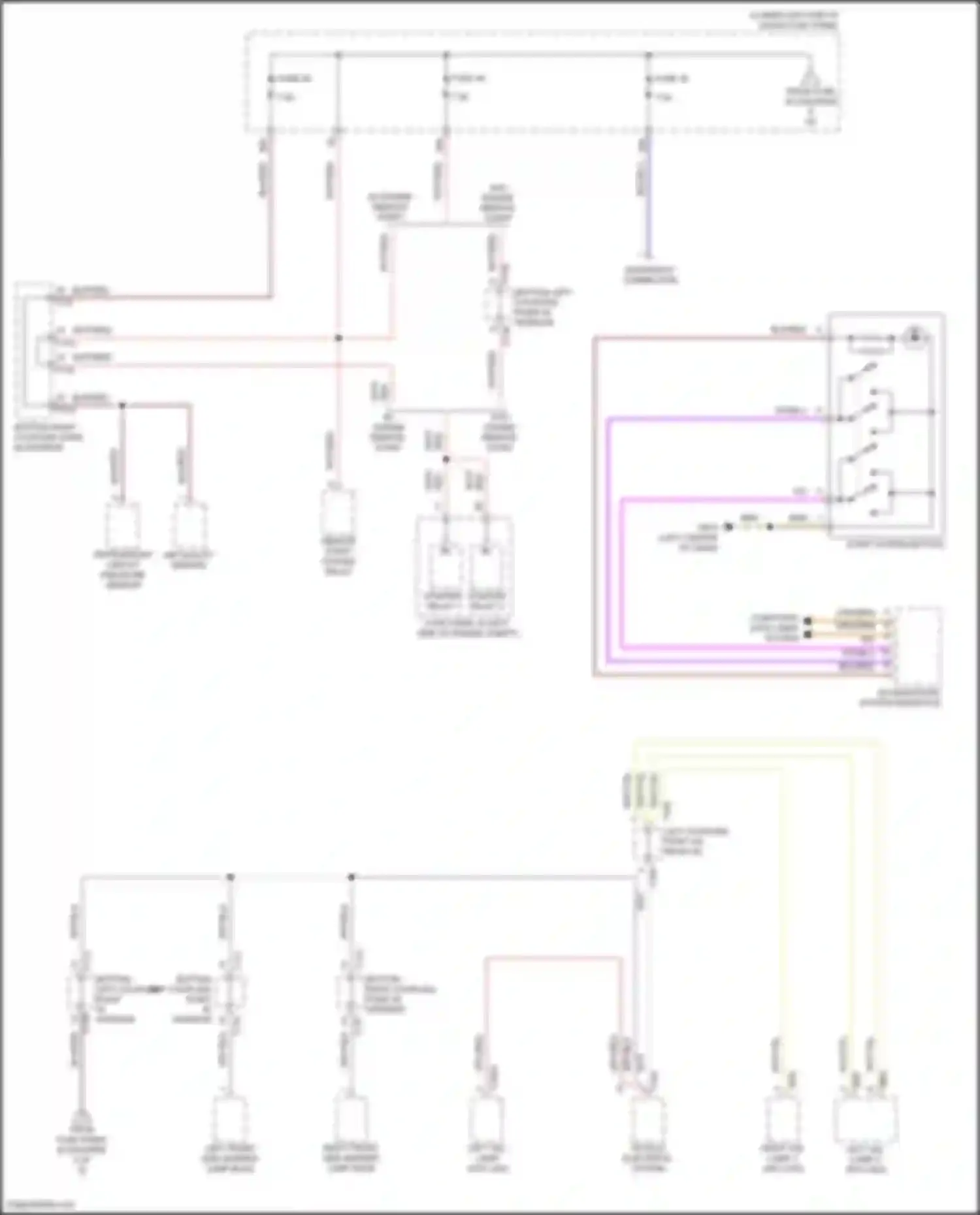 Tiguan R Volkswagen II facelift (2020-2024): Power distribution circuit (4 of 8)