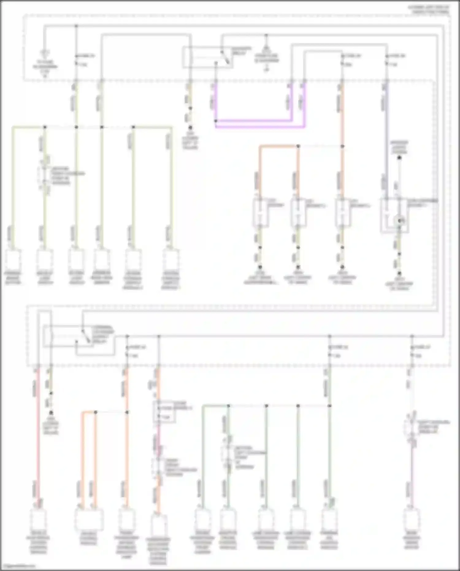 Tiguan R Volkswagen II facelift (2020-2024): Power distribution circuit (5 of 8)