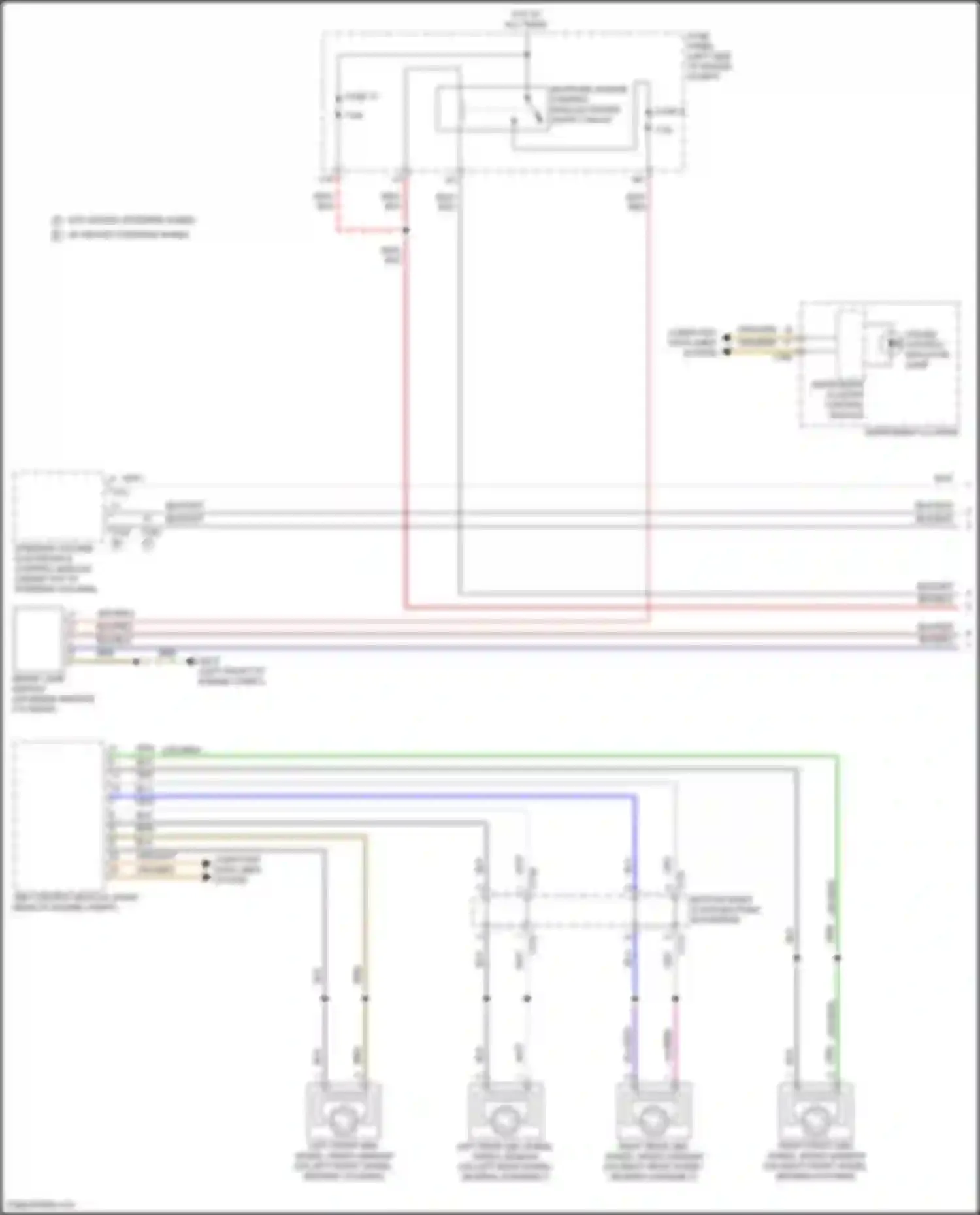 Tiguan X Volkswagen II facelift (2020-2024): Cruise control circuit (1 of 2)