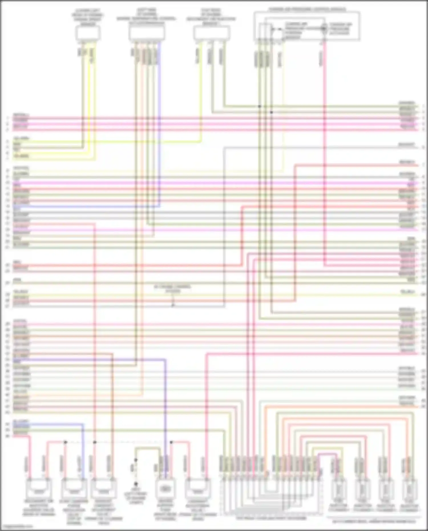 Tiguan X Volkswagen II facelift (2020-2024): Wiring diagram engine performance 2.0l turbo (5 of 10)