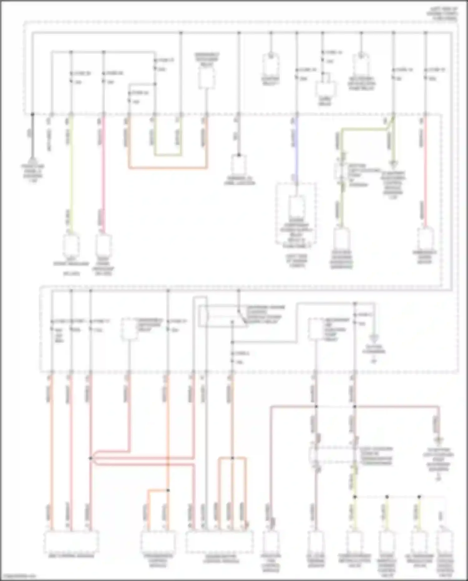 Tiguan X Volkswagen II facelift (2020-2024): Power distribution circuit (2 of 8)