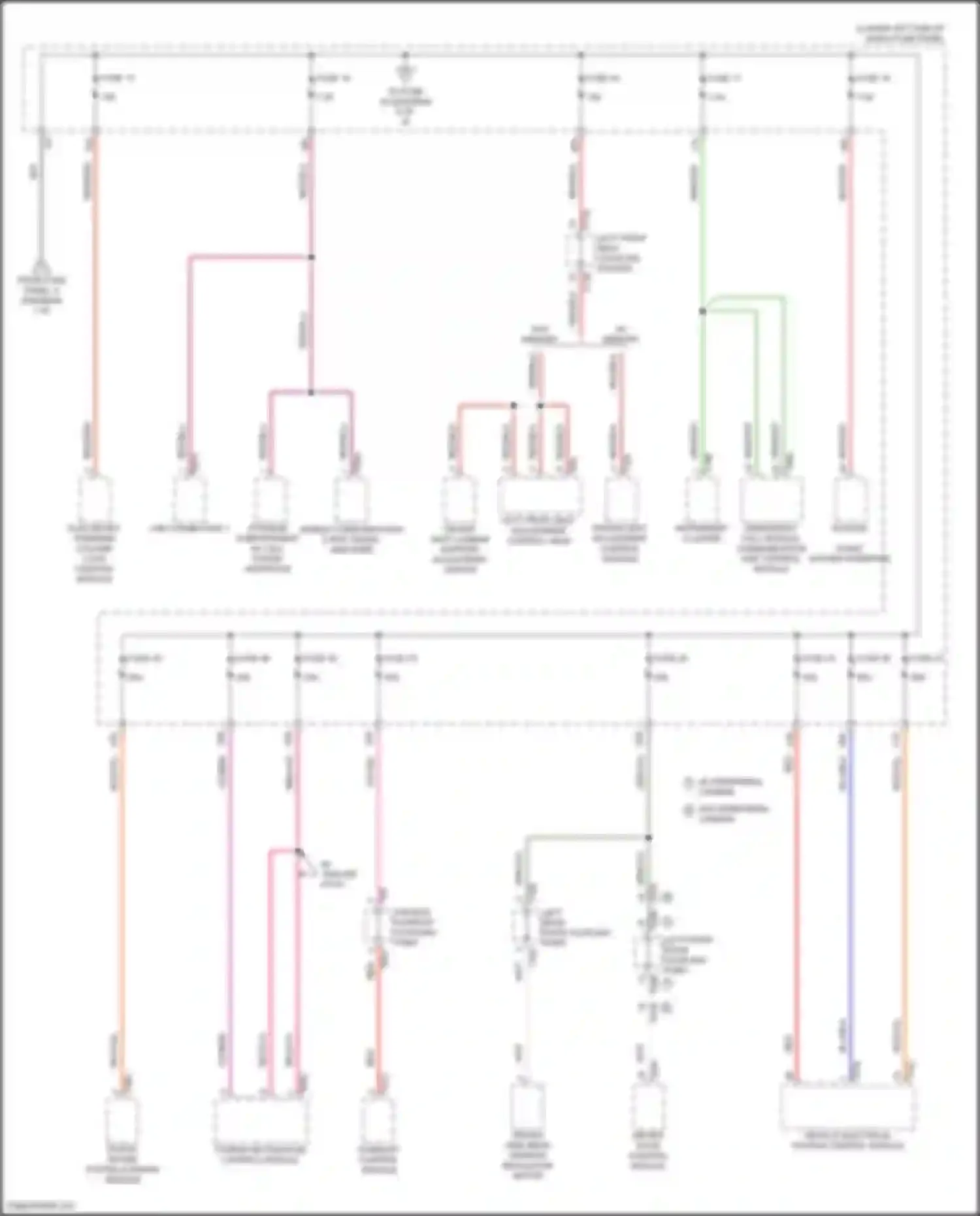 Tiguan X Volkswagen II facelift (2020-2024): Power distribution circuit (6 of 8)