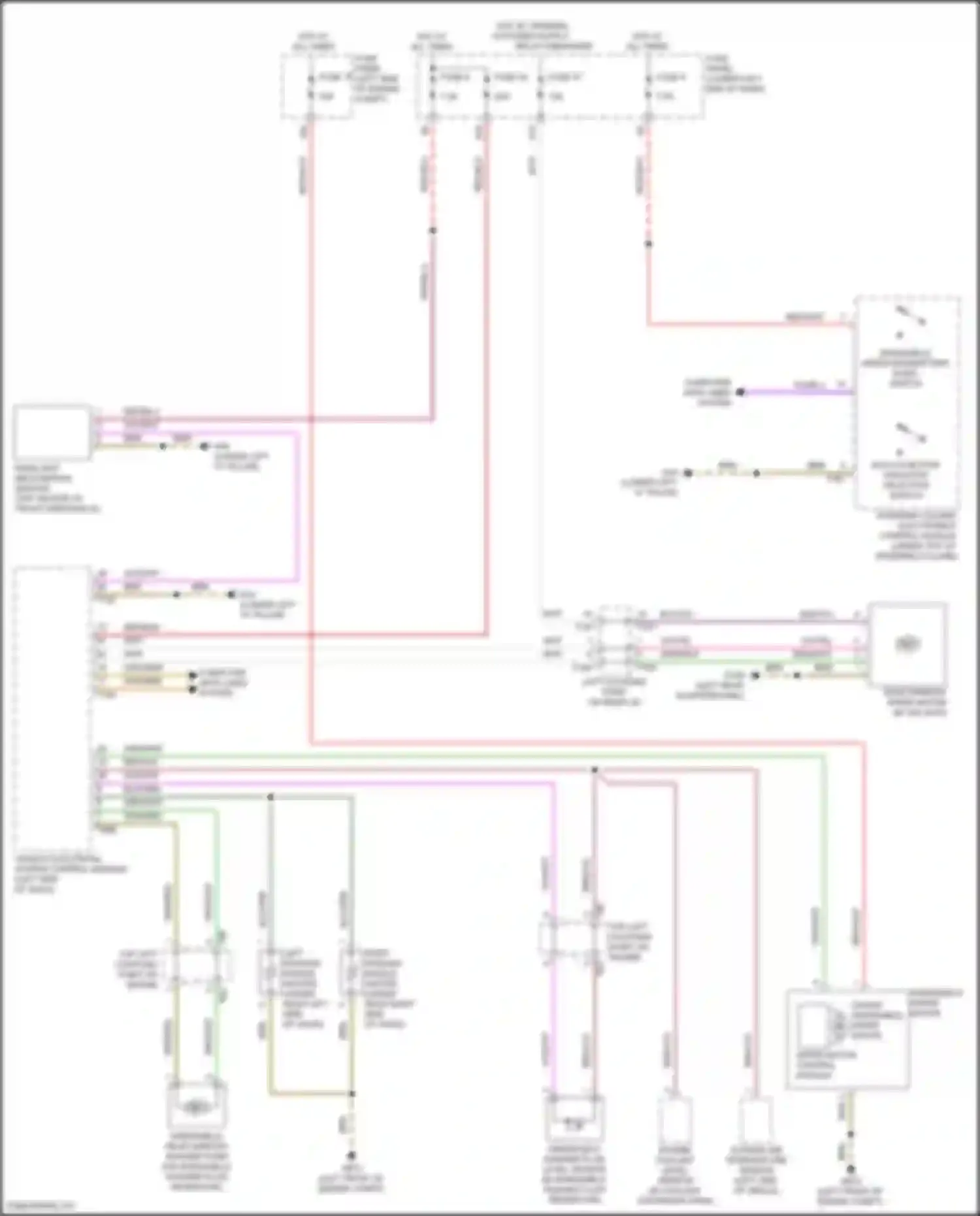 Tiguan X Volkswagen II facelift (2020-2024): Wiper/washer circuit