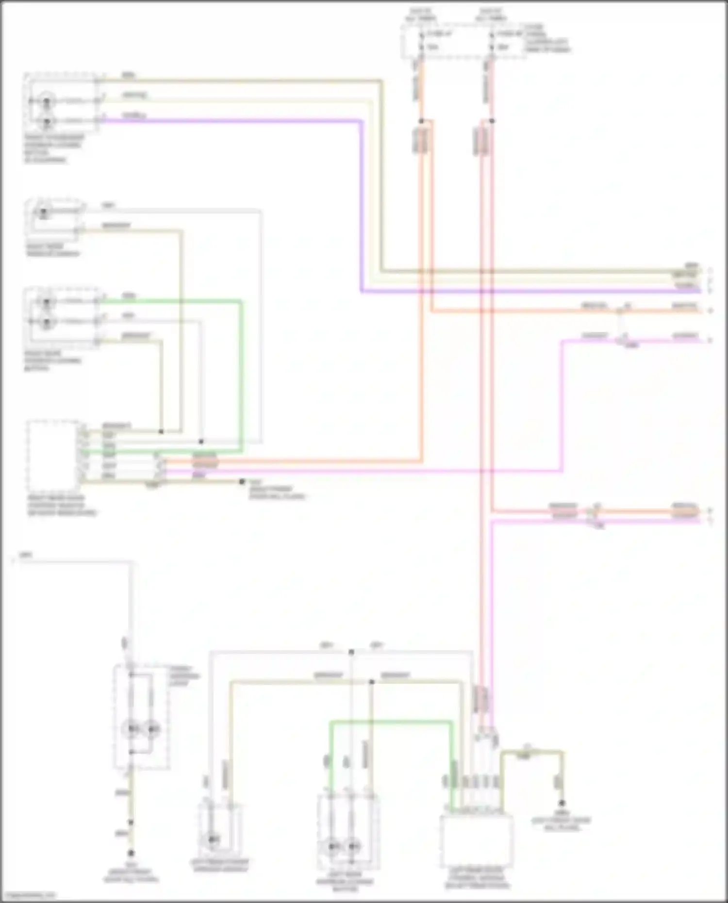 Tiguan Volkswagen I facelift (2011-2019): Instrument illumination circuit (3 of 4)