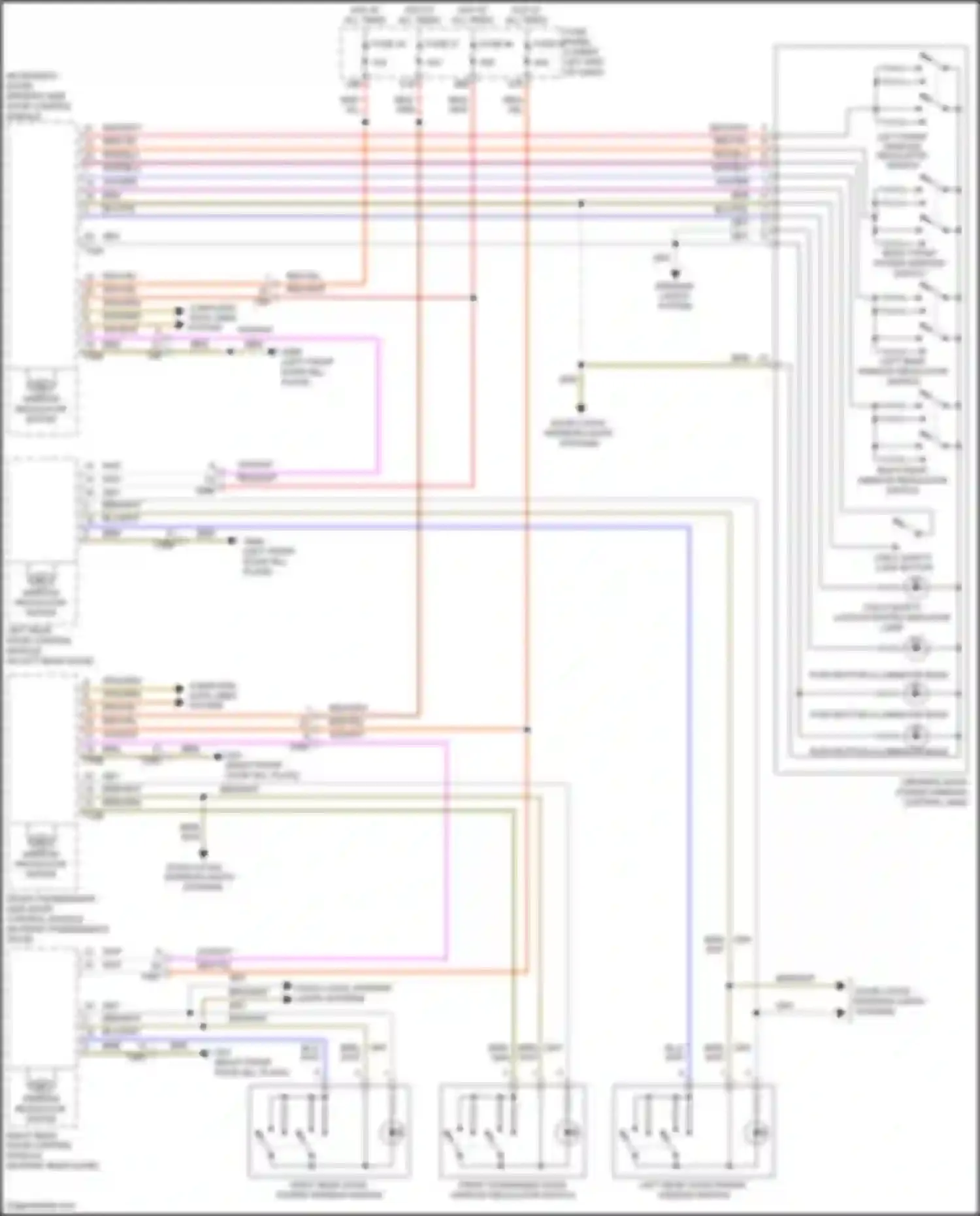 Wiring diagram computer data lines system for Volkswagen Tiguan I facelift (2011-2019) (67 of 79)