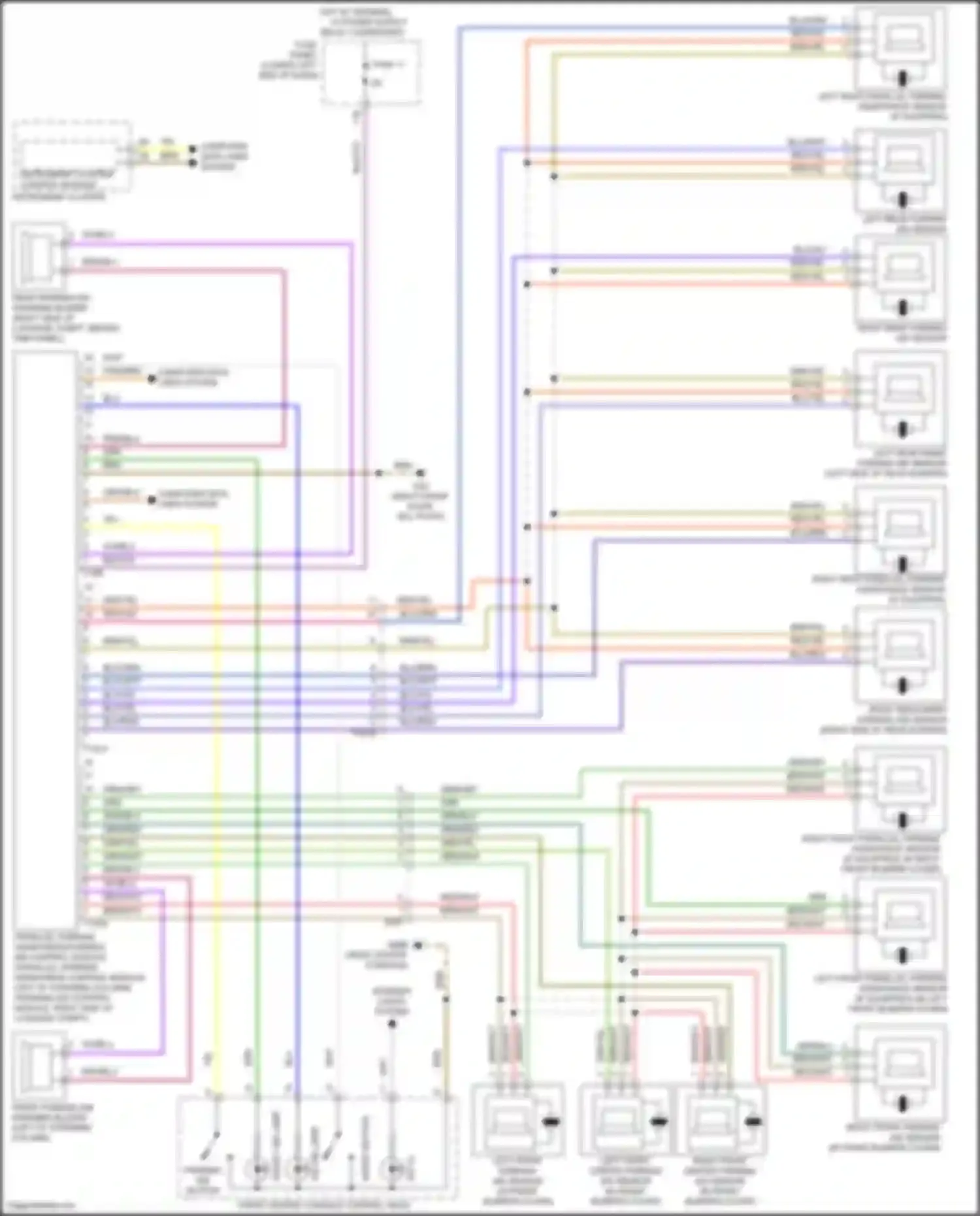 Wiring diagram computer data lines system for Volkswagen Tiguan I facelift (2011-2019) (39 of 79)