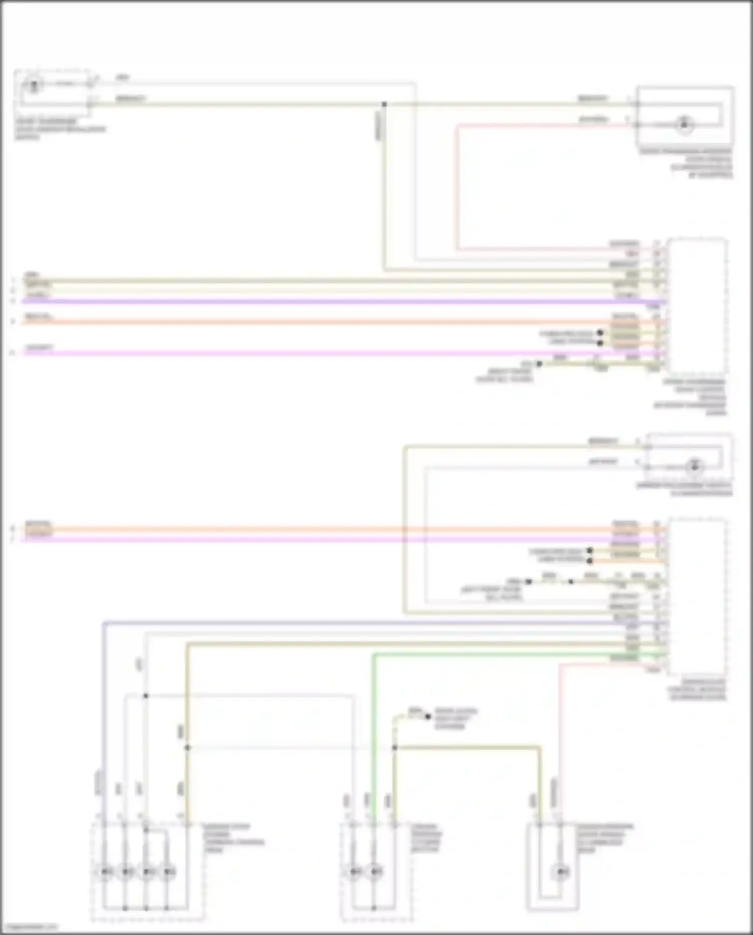 Wiring diagram computer data lines system for Volkswagen Tiguan I facelift (2011-2019) (27 of 79)