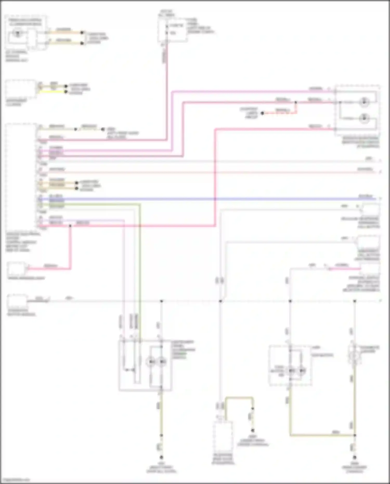 Wiring diagram computer data lines for Volkswagen Tiguan I facelift (2011-2019) (1 of 1)
