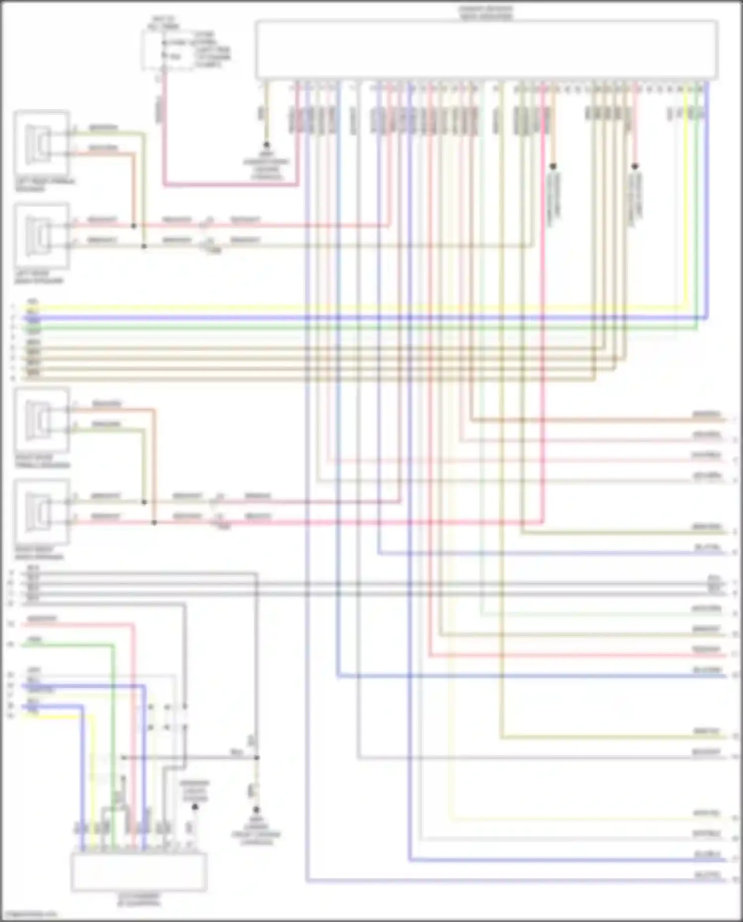 Wiring diagram computer data for Volkswagen Tiguan I facelift (2011-2019) (2 of 2)