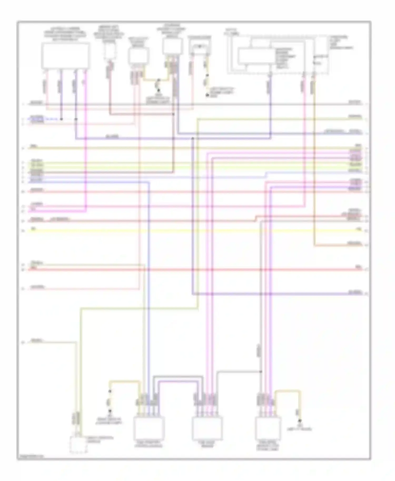 Tiguan Volkswagen I (2007-2011): Wiring diagram engine performance 2.0l (2 of 5)