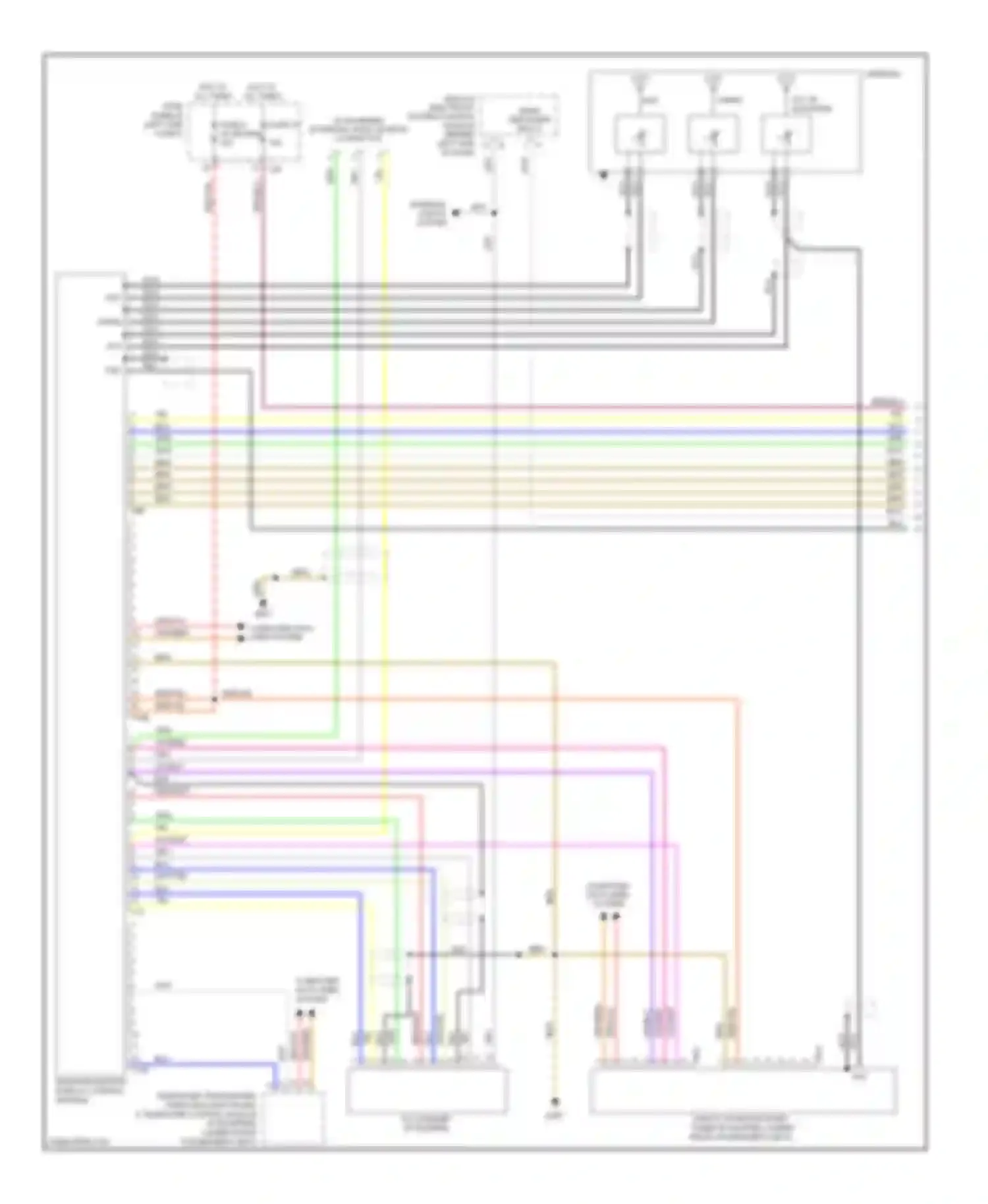 Wiring diagram computer data lines system for Volkswagen Tiguan I (2007-2011) (62 of 82)