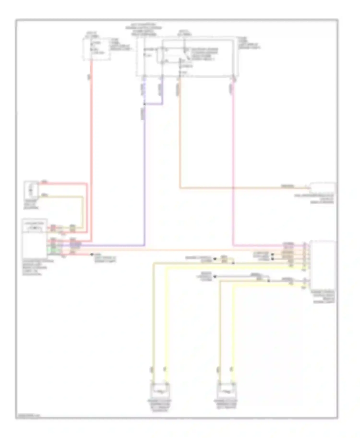 Wiring diagram computer data lines system for Volkswagen Tiguan I (2007-2011) (6 of 82)