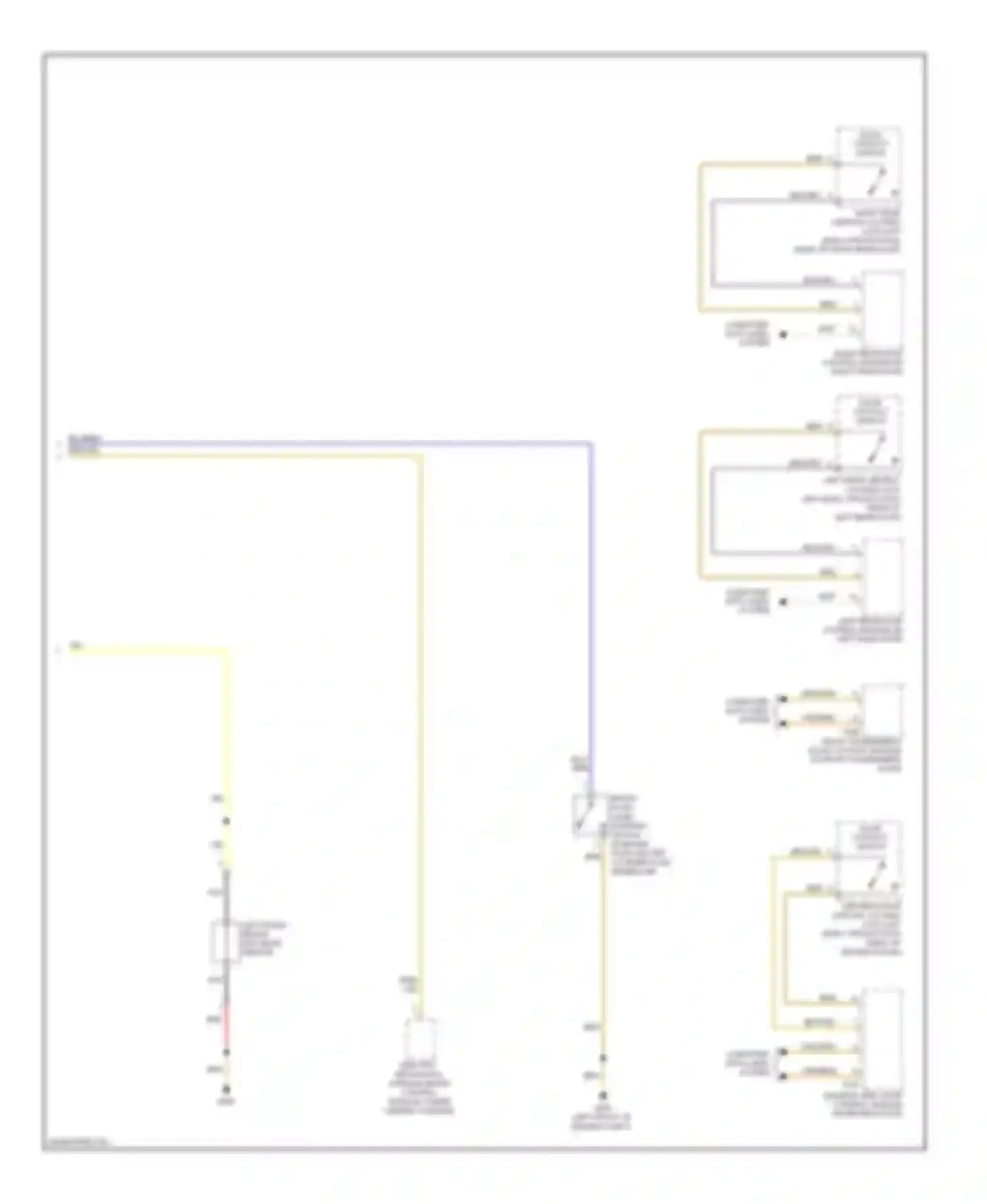 Wiring diagram computer data lines system for Volkswagen Tiguan I (2007-2011) (29 of 82)