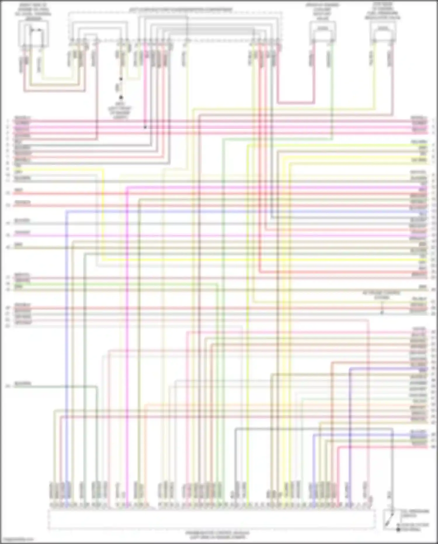 Tiguan Volkswagen II facelift (2020-2024): Wiring diagram engine performance 2.0l turbo (4 of 10)