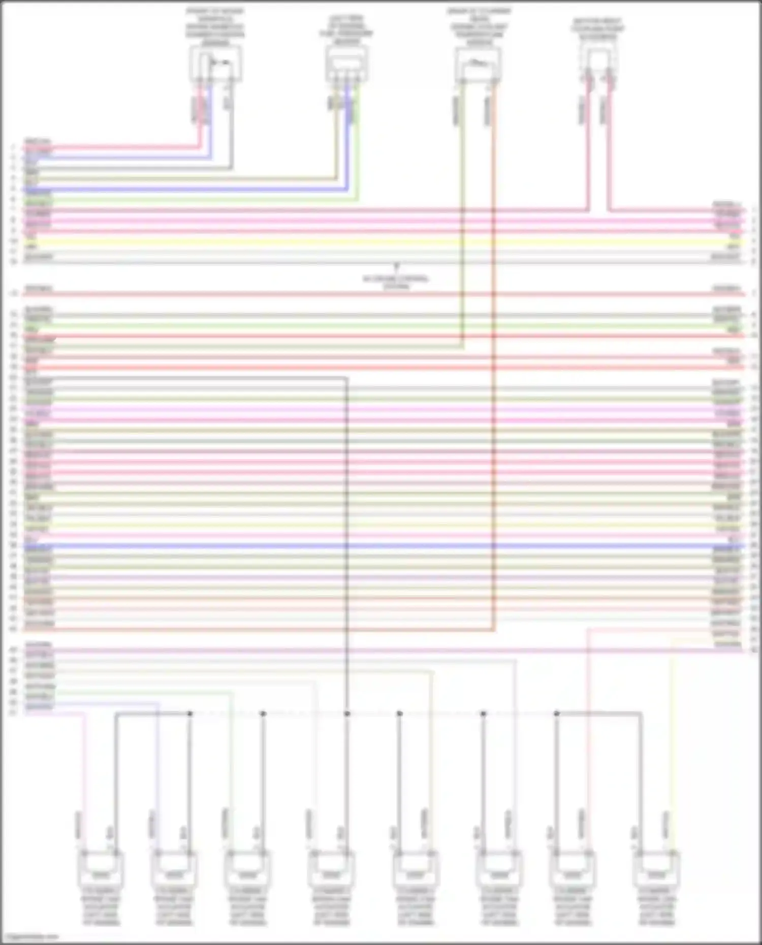 Tiguan Volkswagen II facelift (2020-2024): Wiring diagram engine performance 2.0l turbo (7 of 10)