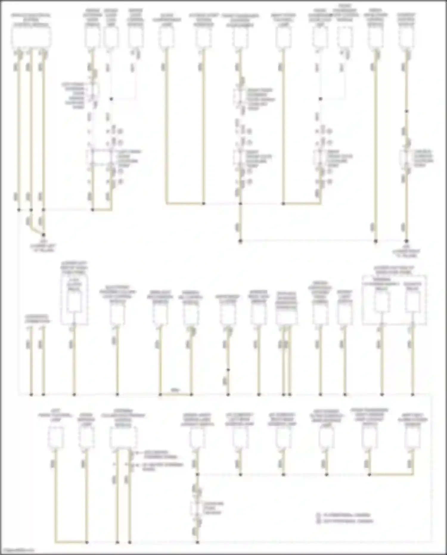 Tiguan Volkswagen II facelift (2020-2024): Ground distribution circuit (2 of 5)