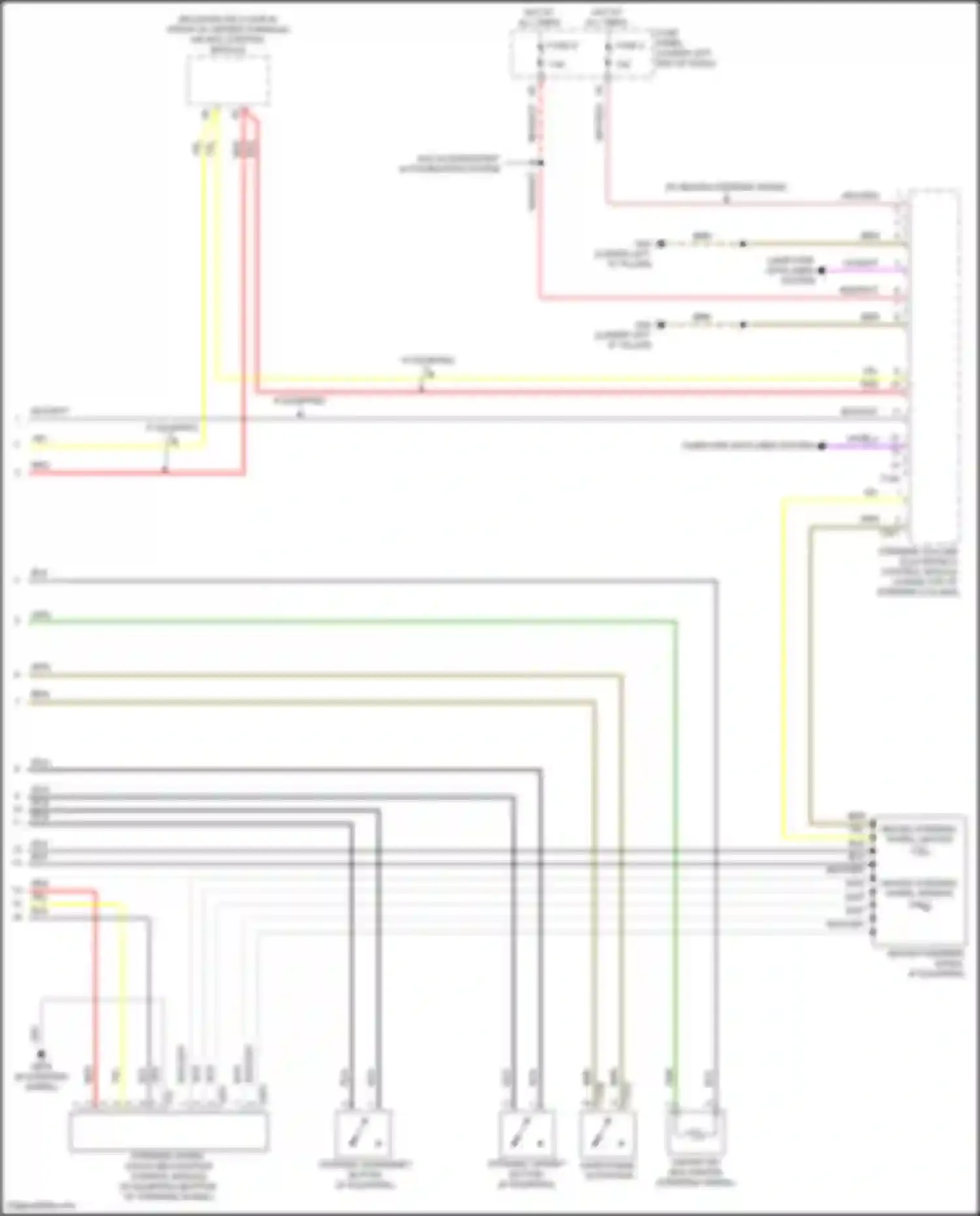 Wiring diagram computer data lines system for Volkswagen Tiguan II facelift (2020-2024) (87 of 101)