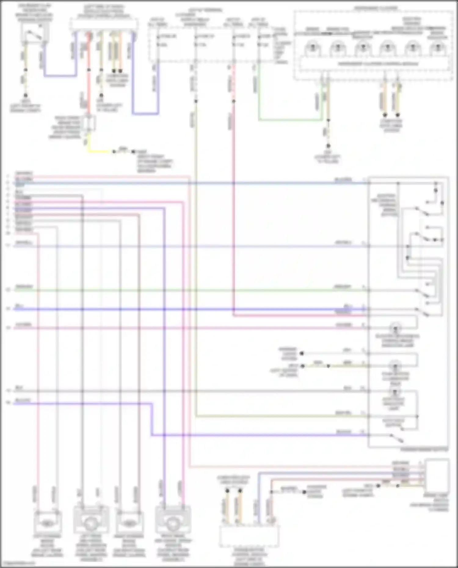 Wiring diagram engine/motor control module for Volkswagen Tiguan II facelift (2020-2024) (11 of 18)