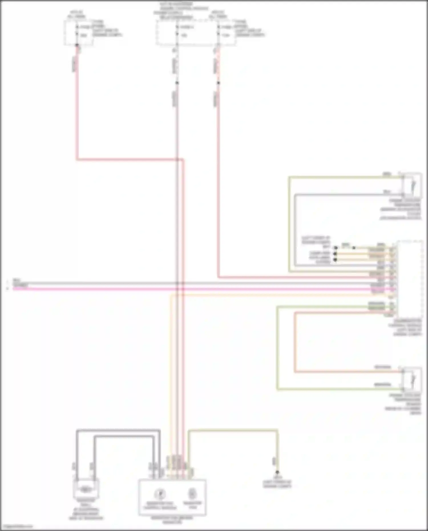 Wiring diagram engine/motor control module for Volkswagen Tiguan II facelift (2020-2024) (3 of 18)