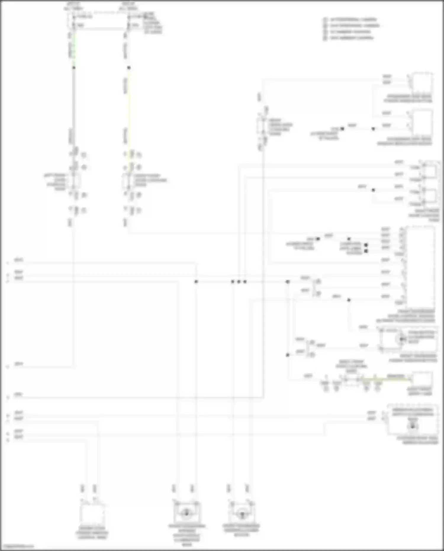 Wiring diagram front passenger door control module for Volkswagen Tiguan II facelift (2020-2024) (7 of 14)