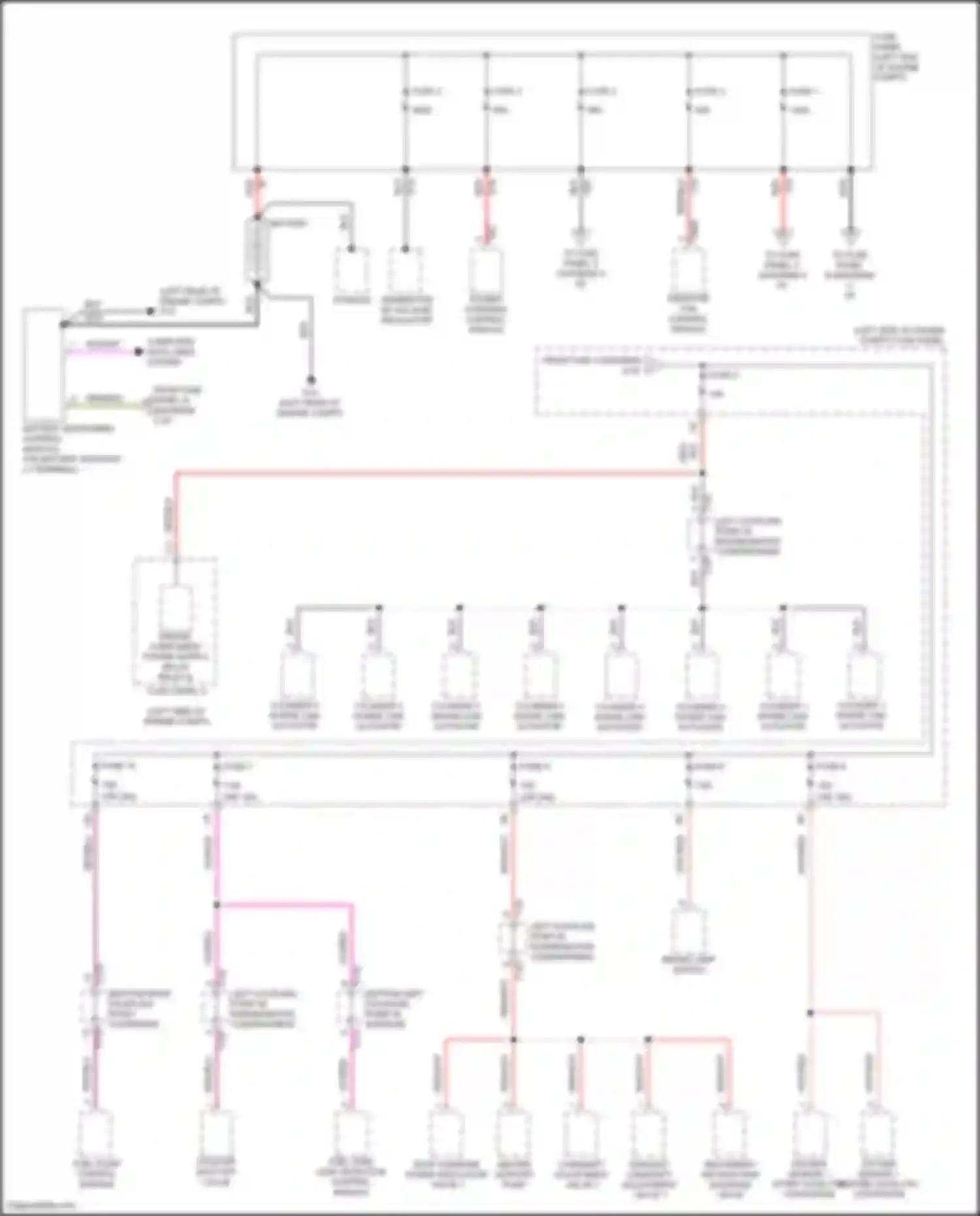 Wiring diagram fuse 1 for Volkswagen Tiguan II facelift (2020-2024) (3 of 6)