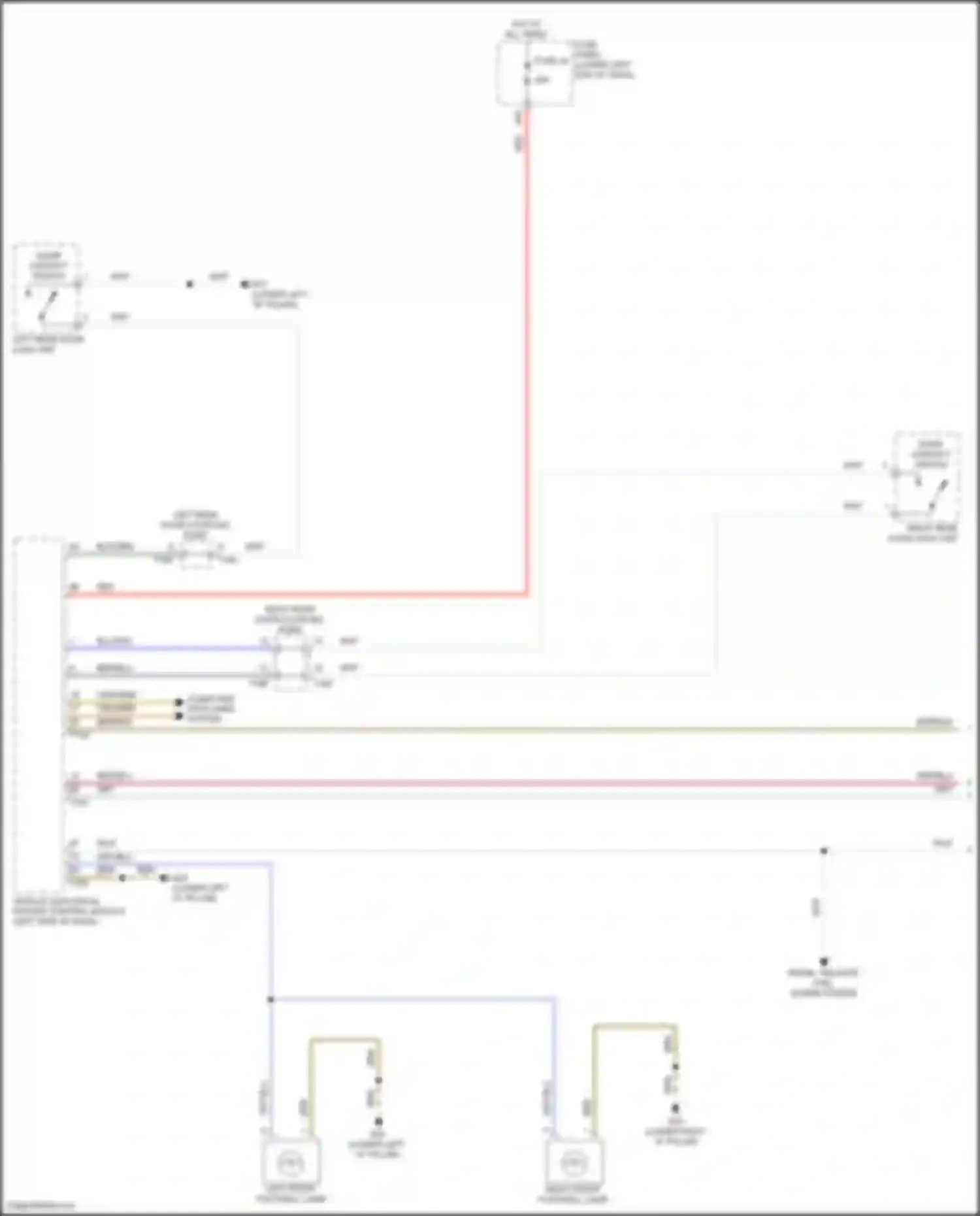 Wiring diagram fuse panel c for Volkswagen Tiguan II facelift (2020-2024) (33 of 73)