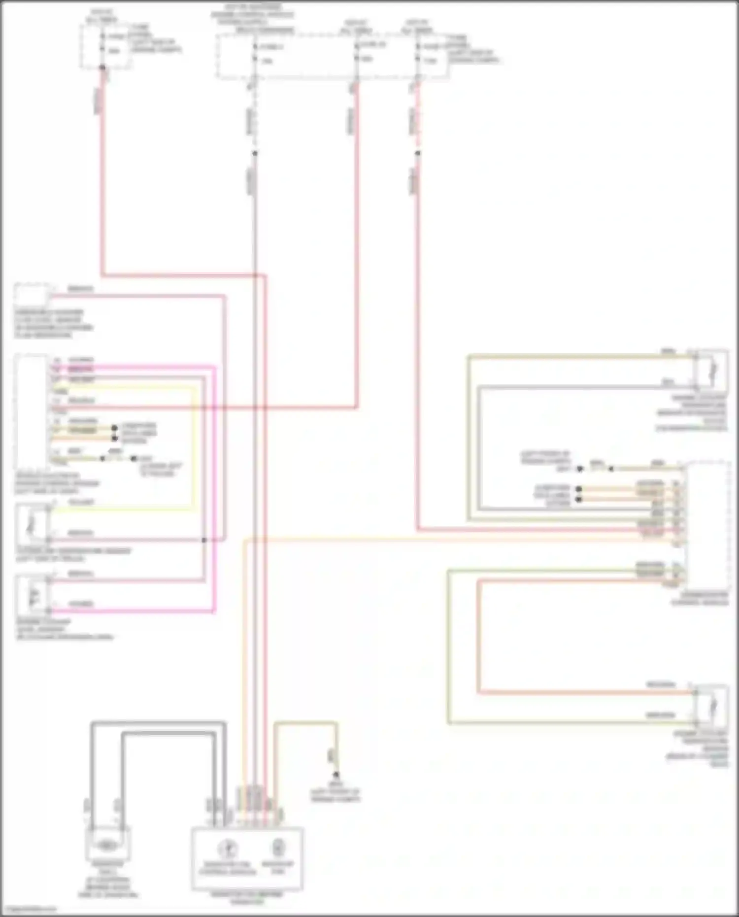 Wiring diagram hot w/ motronic engine control module power supply relay energized for Volkswagen Tiguan II facelift (2020-2024) (3 of 7)
