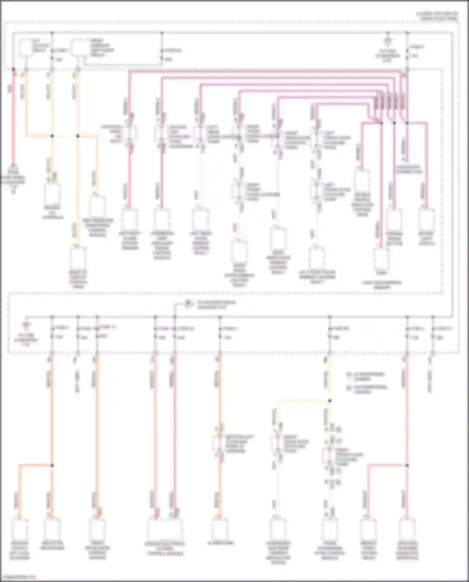 Wiring diagram ignition switch key lock solenoid for Volkswagen Tiguan II facelift (2020-2024) (2 of 5)