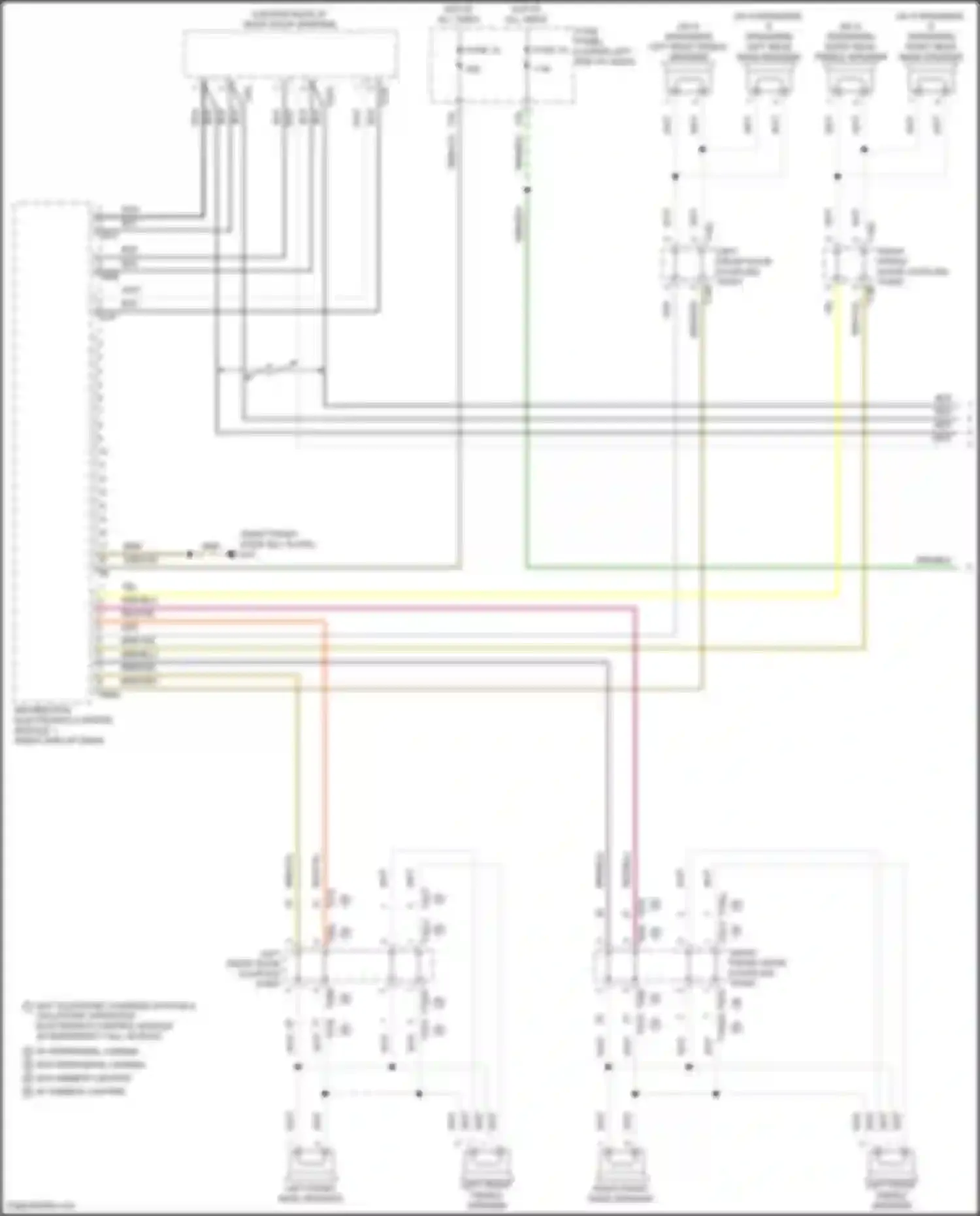 Wiring diagram information electronics control module 1 for Volkswagen Tiguan II facelift (2020-2024) (8 of 18)