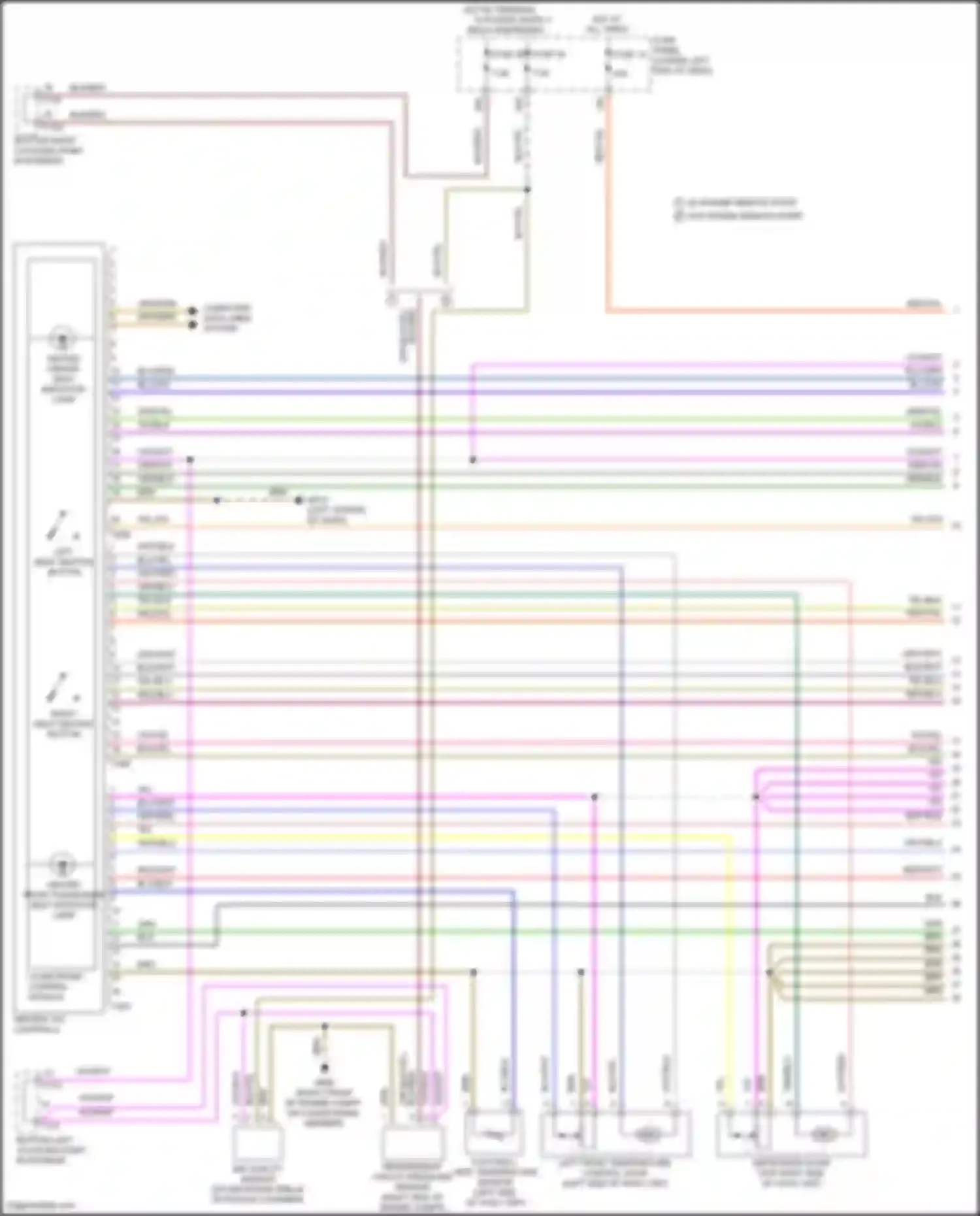 Wiring diagram refrigerant circuit pressure sensor for Volkswagen Tiguan II facelift (2020-2024) (1 of 7)
