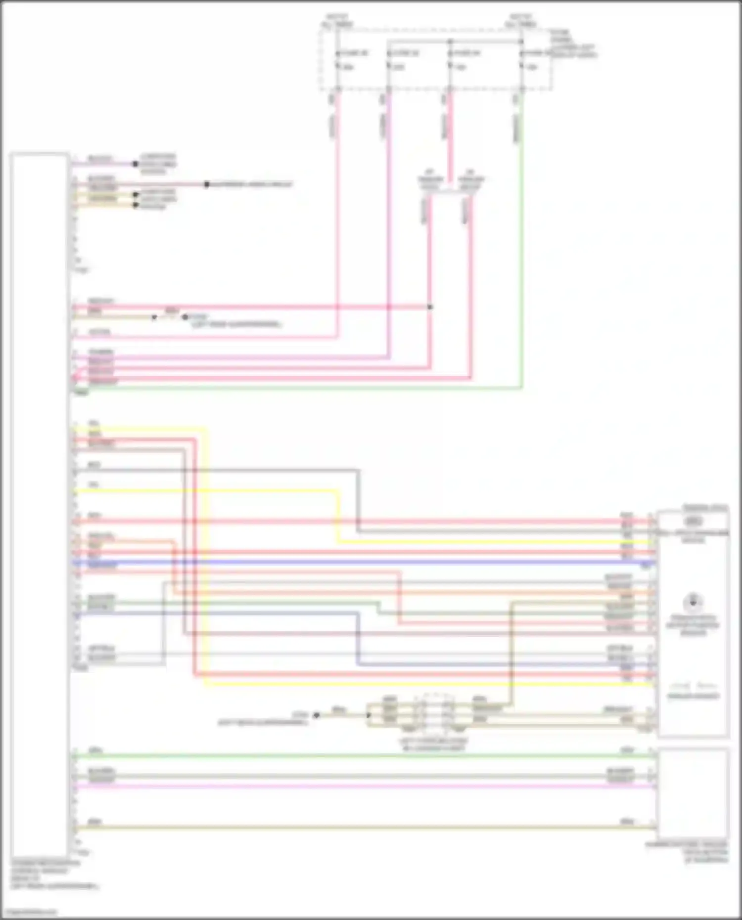 Wiring diagram trailer socket for Volkswagen Tiguan II facelift (2020-2024) (1 of 1)