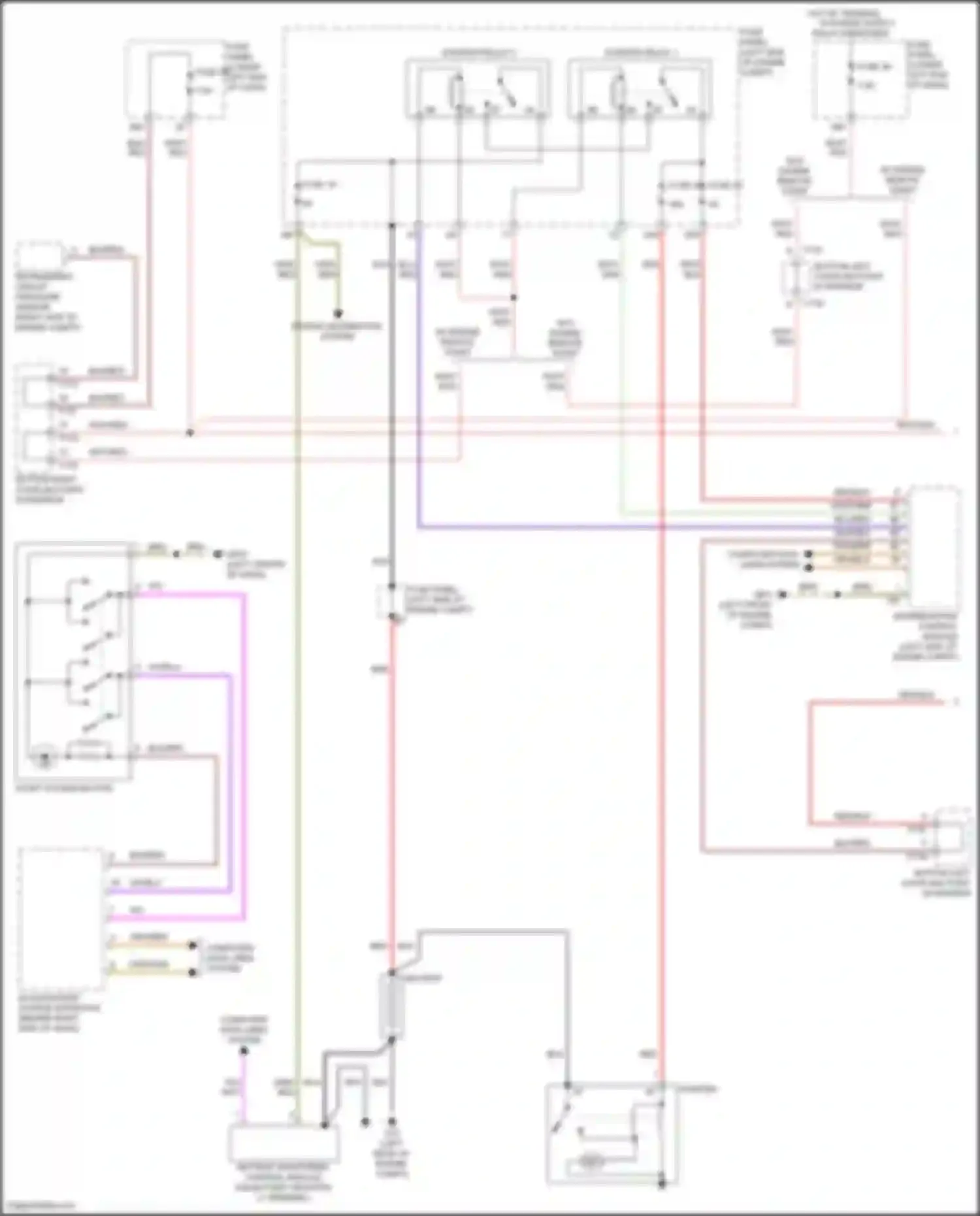 Wiring diagram w/ engine remote start for Volkswagen Tiguan II facelift (2020-2024) (6 of 6)