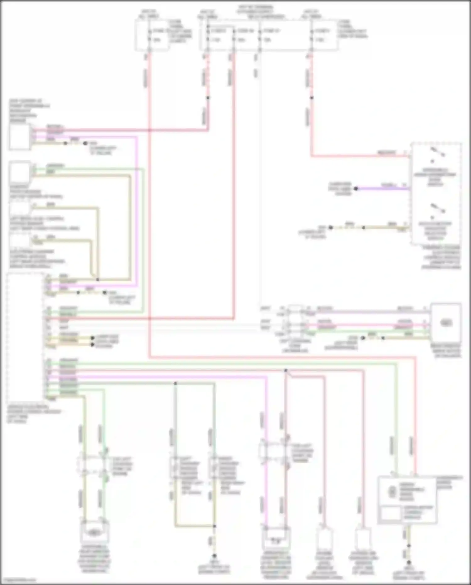 Wiring diagram wiper motor control module for Volkswagen Tiguan II facelift (2020-2024) (1 of 1)