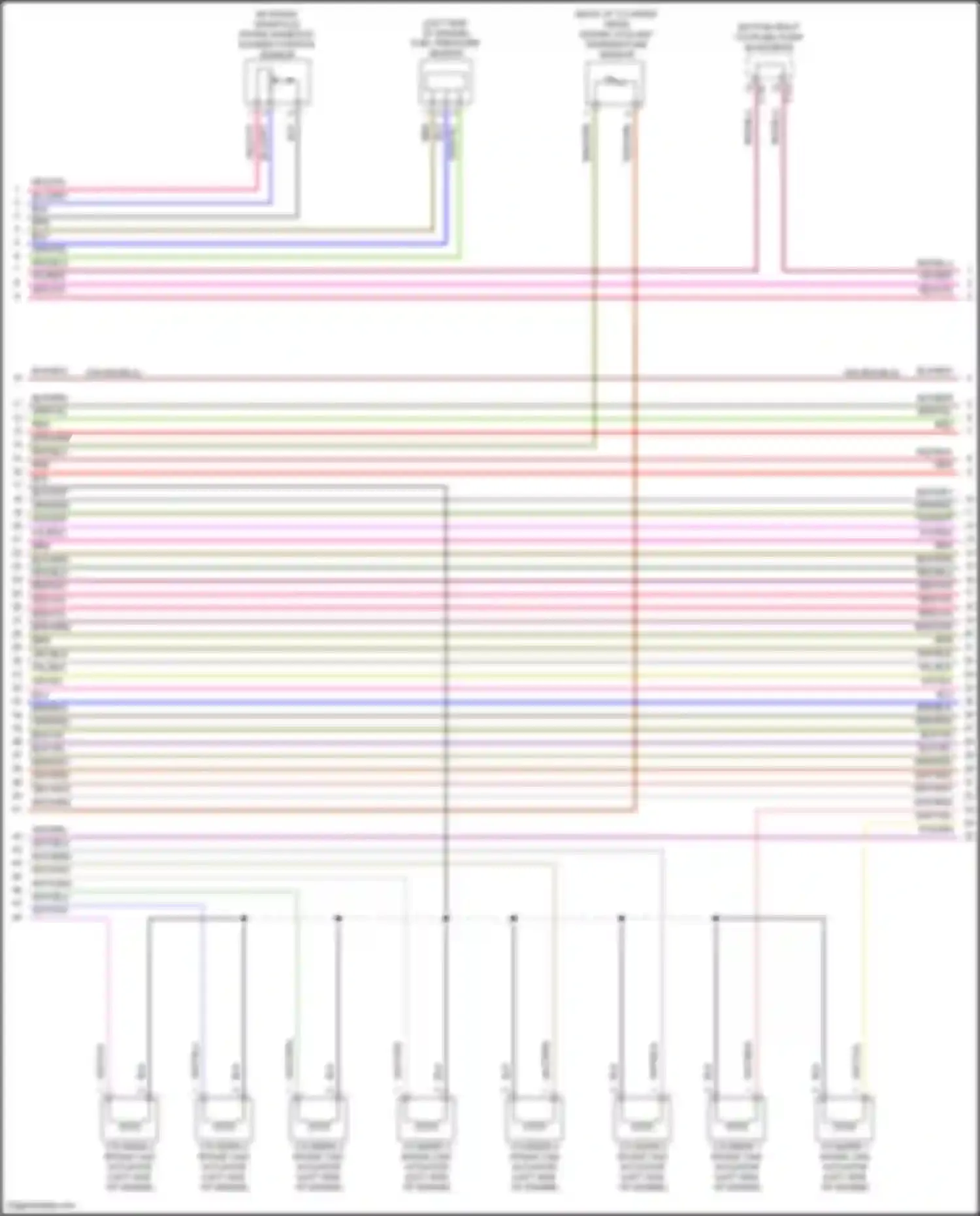 Tiguan Volkswagen II (2016-2020): Wiring diagram engine performance 2.0l turbo, engine controls circuit (7 of 10)