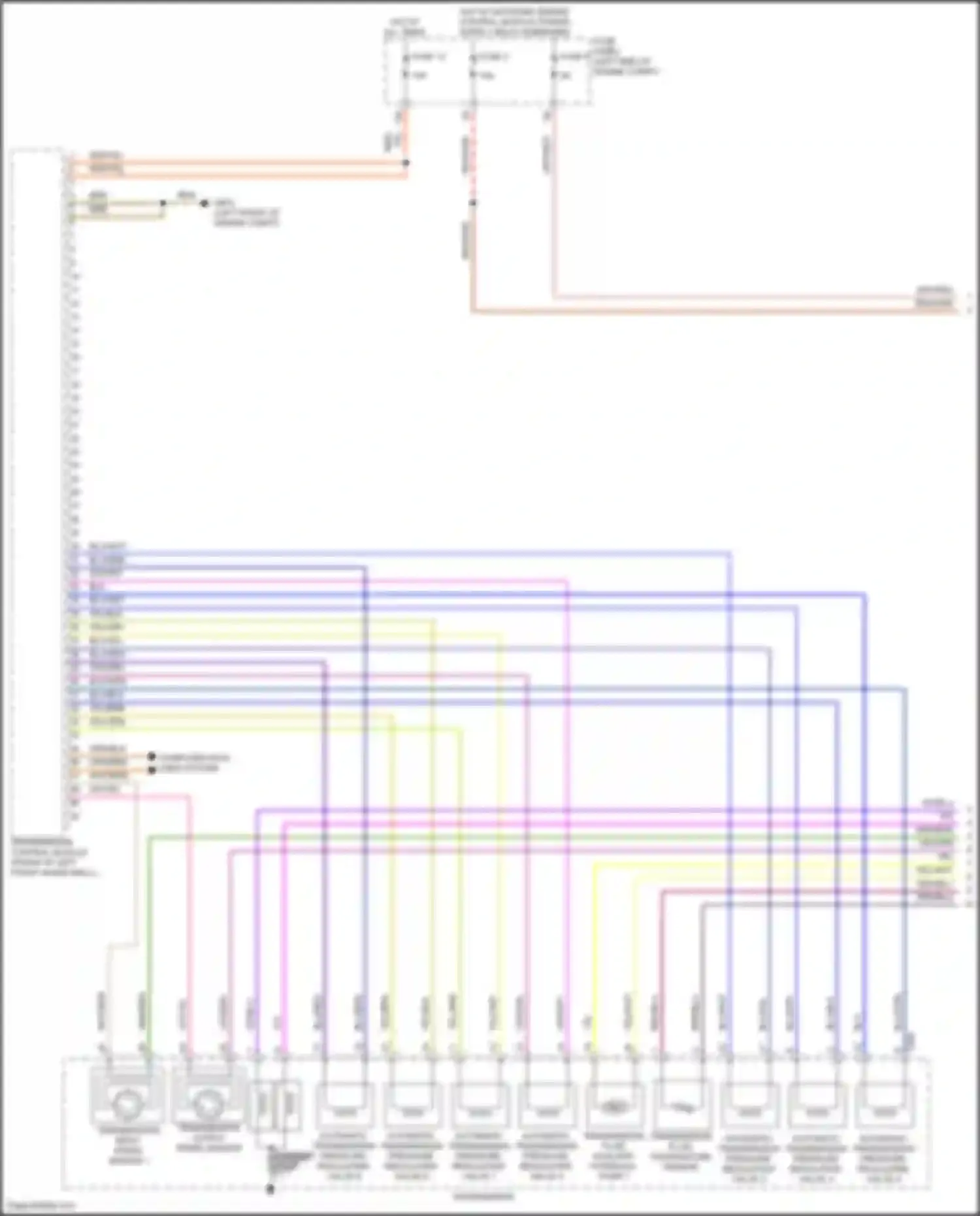 Wiring diagram computer data lines system for Volkswagen Tiguan II (2016-2020) (1 of 92)