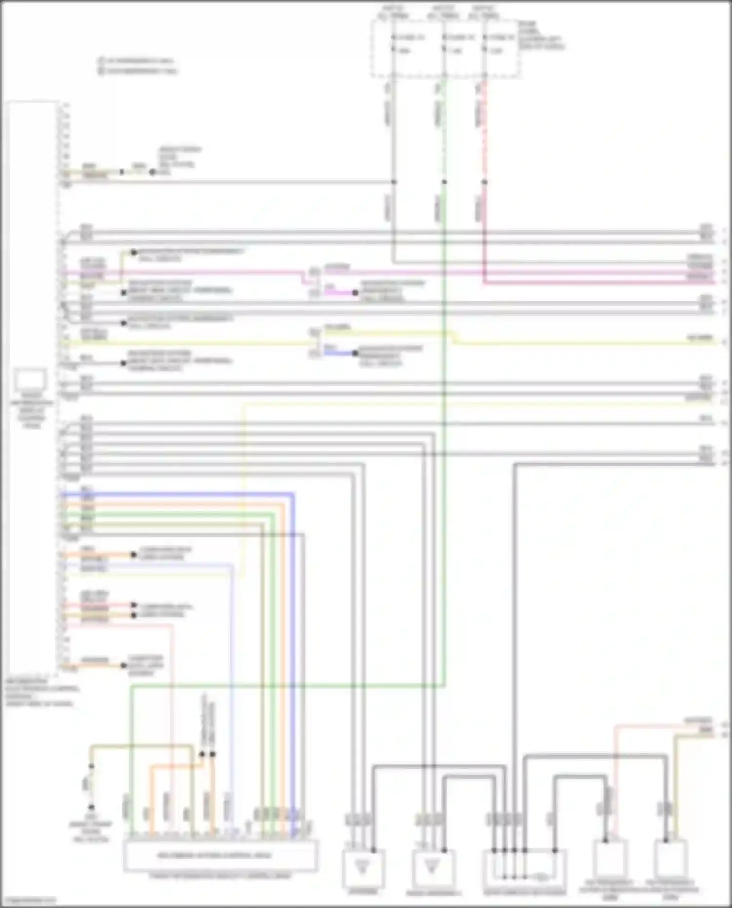 Wiring diagram computer data for Volkswagen Tiguan II (2016-2020) (1 of 4)
