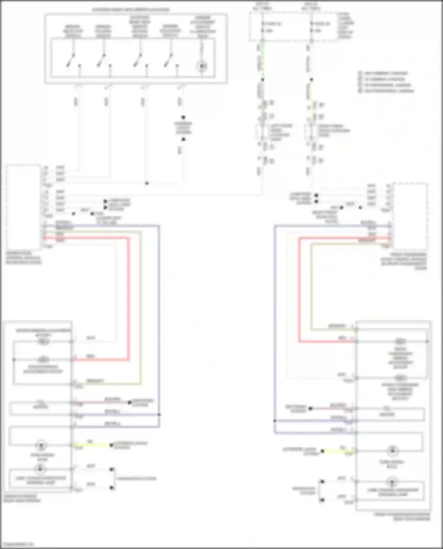 Wiring diagram defogger system for Volkswagen Tiguan II (2016-2020) (3 of 4)