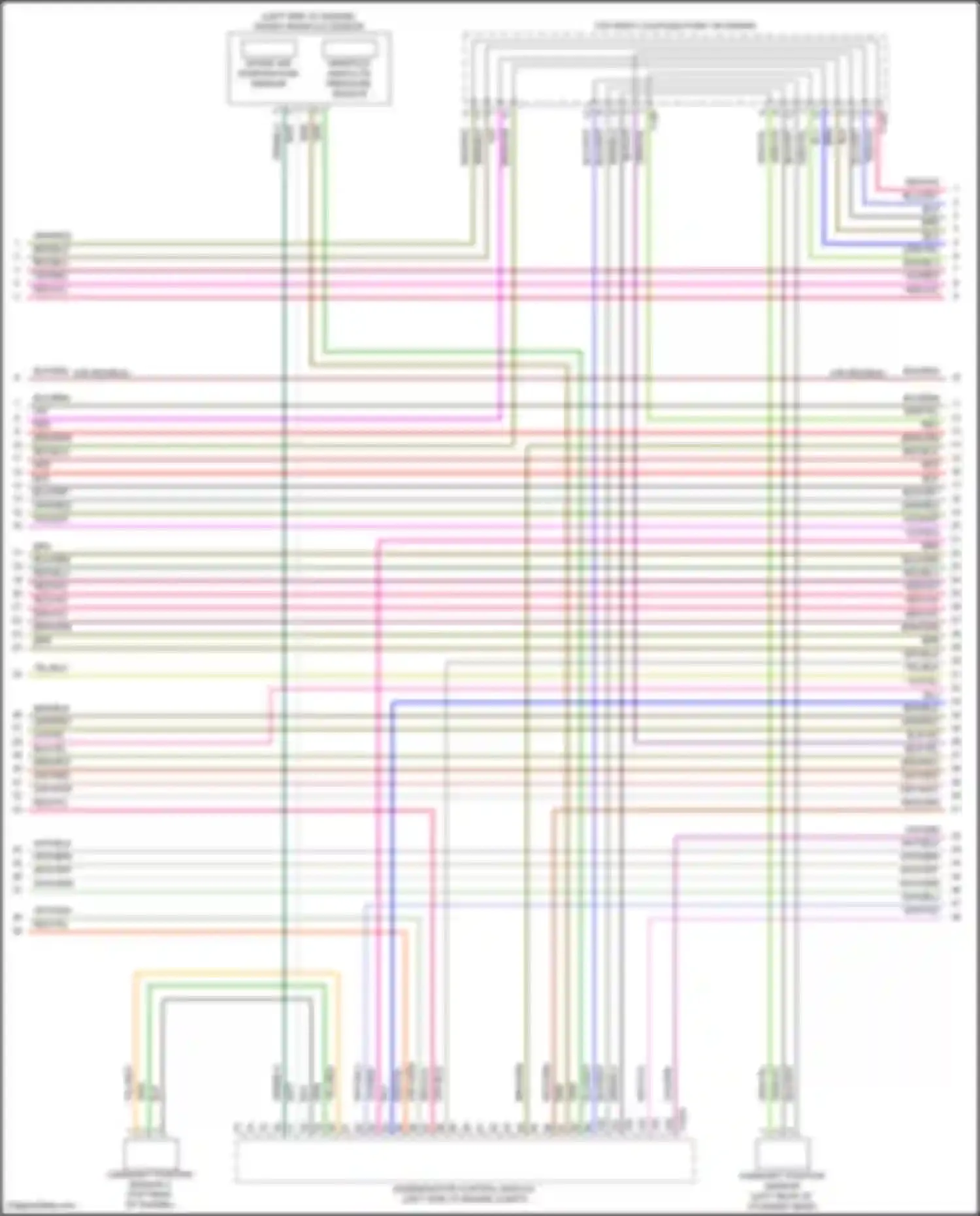 Wiring diagram manifold absolute pressure sensor for Volkswagen Tiguan II (2016-2020) (1 of 1)