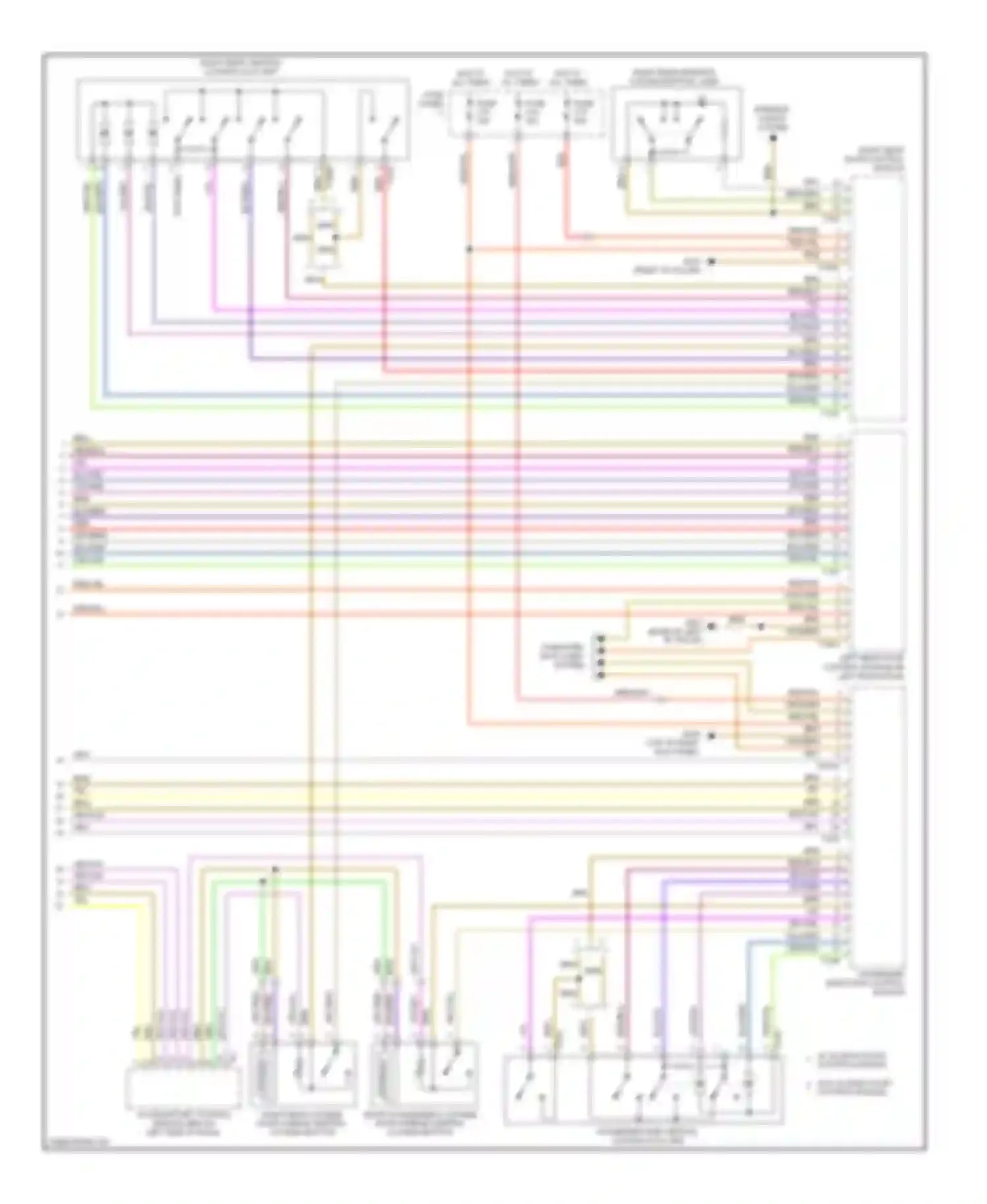 Touareg Volkswagen I facelift (2006-2010): Forced entry circuit (4 of 4)
