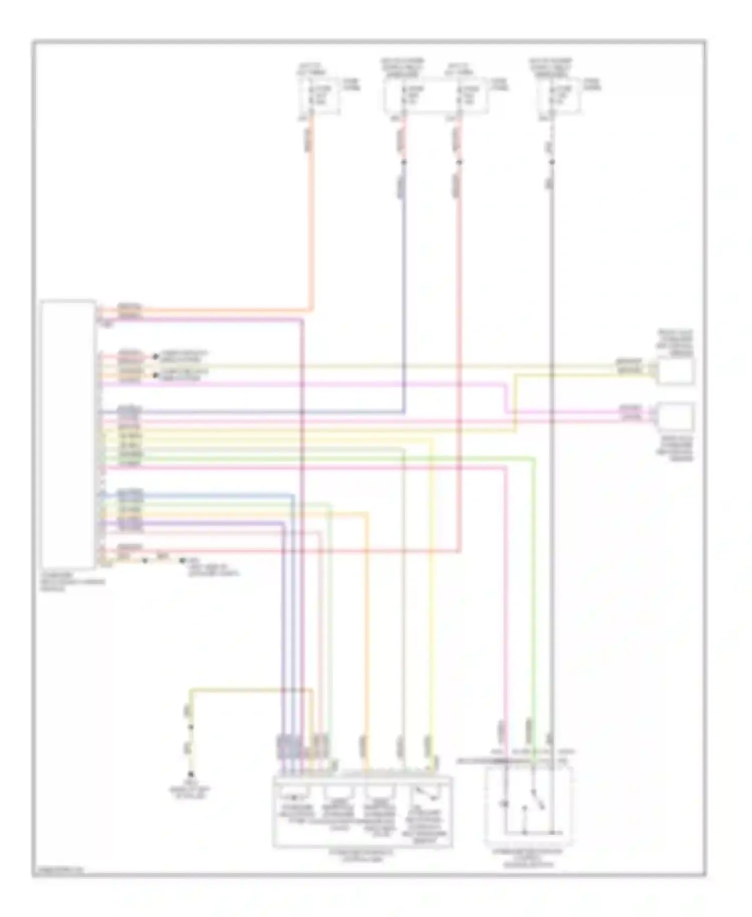 Touareg Volkswagen I facelift (2006-2010): Stabilizer circuit