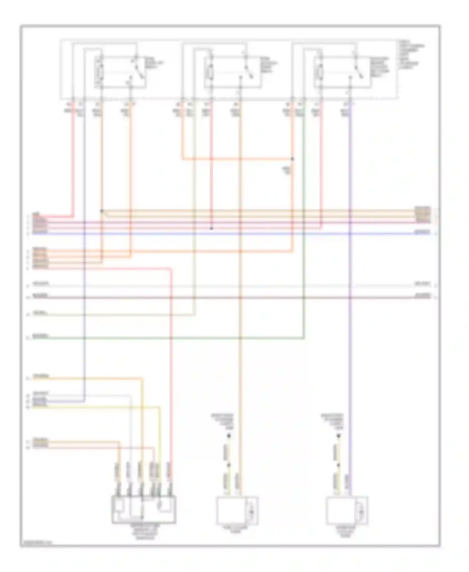 Touareg Volkswagen I facelift (2006-2010): Wiring diagram engine performance 5.0l turbo diesel (7 of 11)