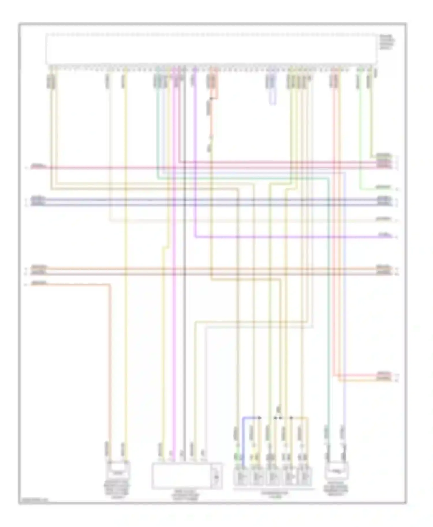 Touareg Volkswagen I facelift (2006-2010): Wiring diagram engine performance 5.0l turbo diesel (9 of 11)
