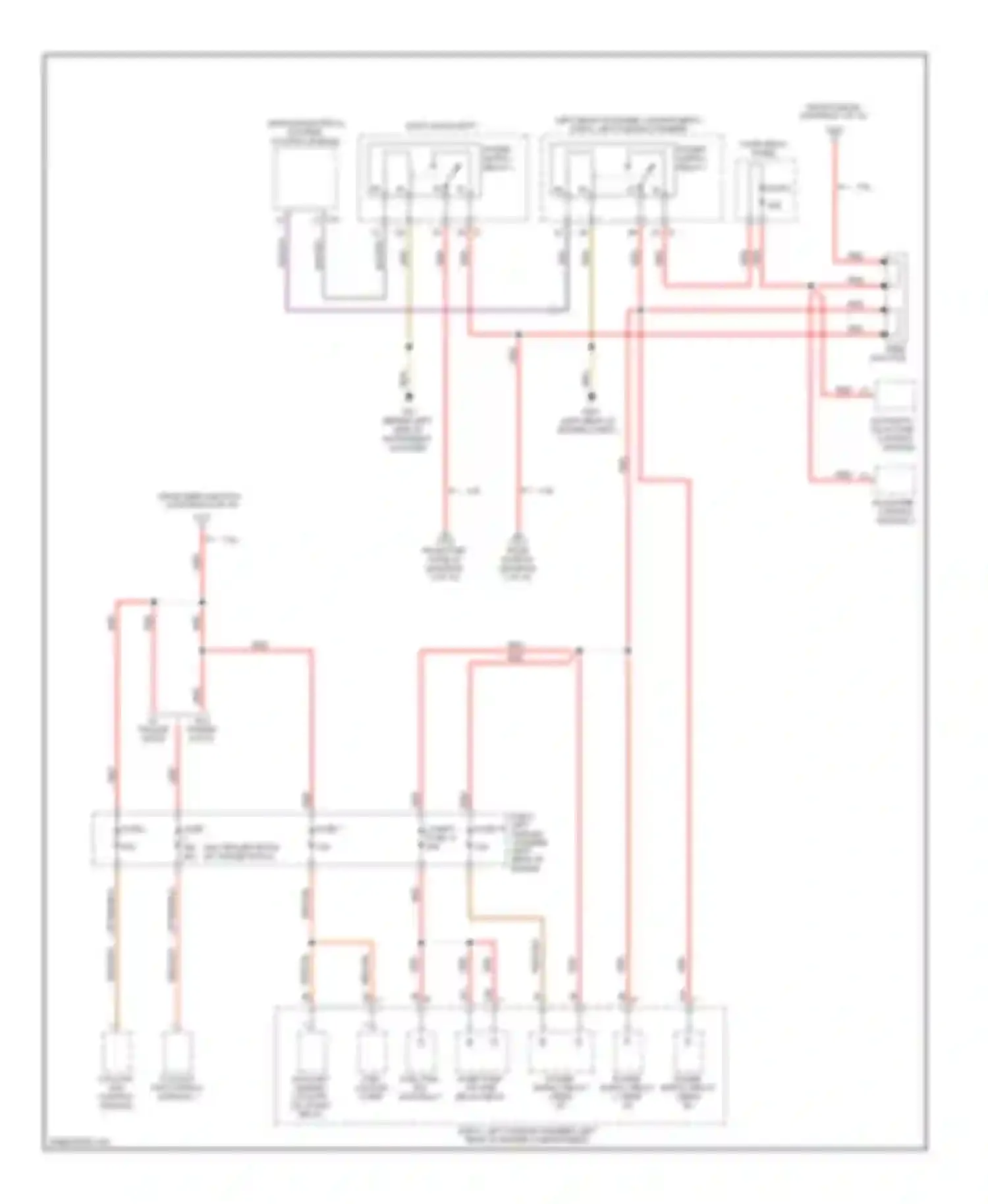 Touareg Volkswagen I facelift (2006-2010): Power distribution circuit (9 of 10)