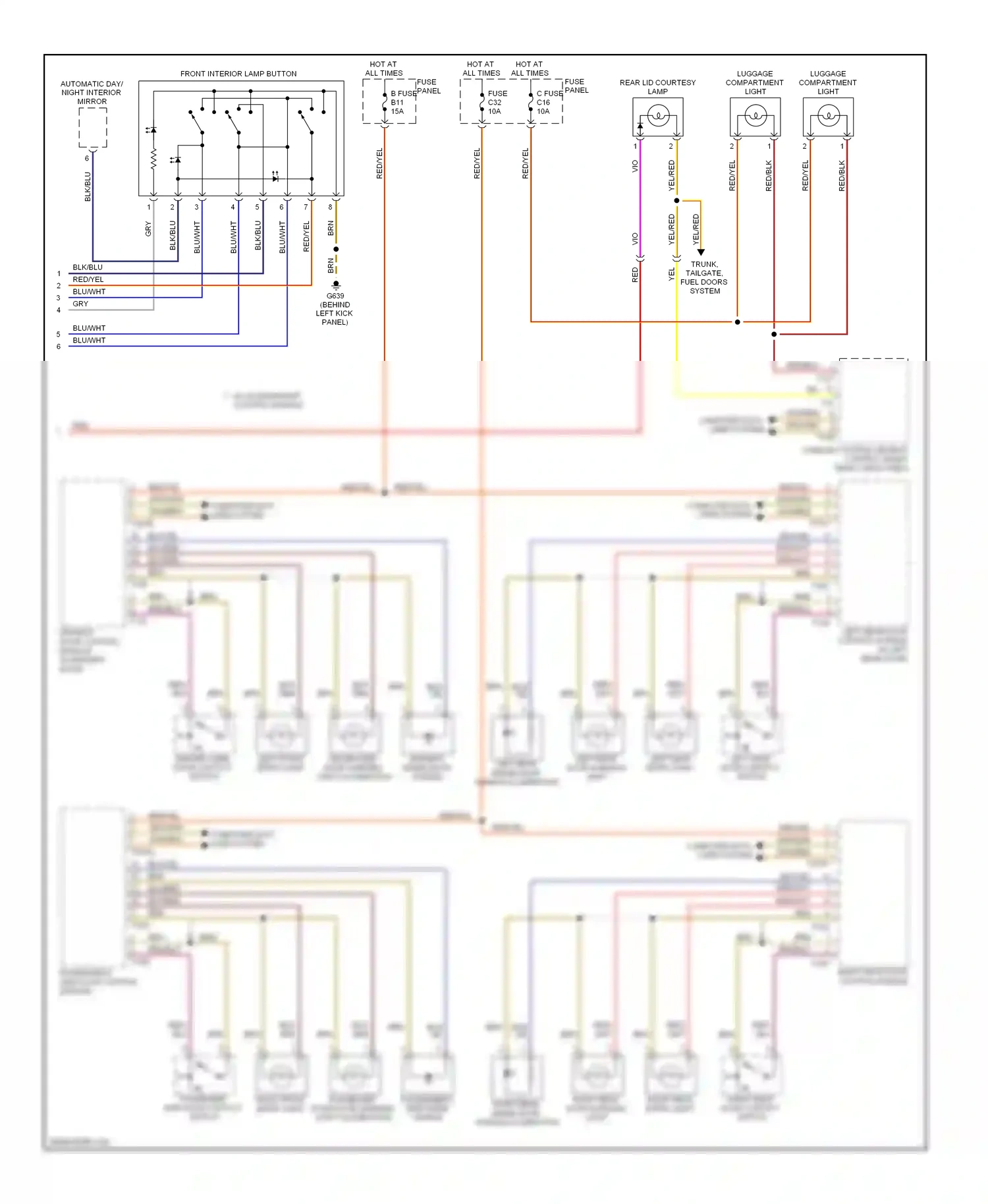 Wiring diagram computer data lines system for Volkswagen Touareg I facelift (2006-2010) (32 of 87)