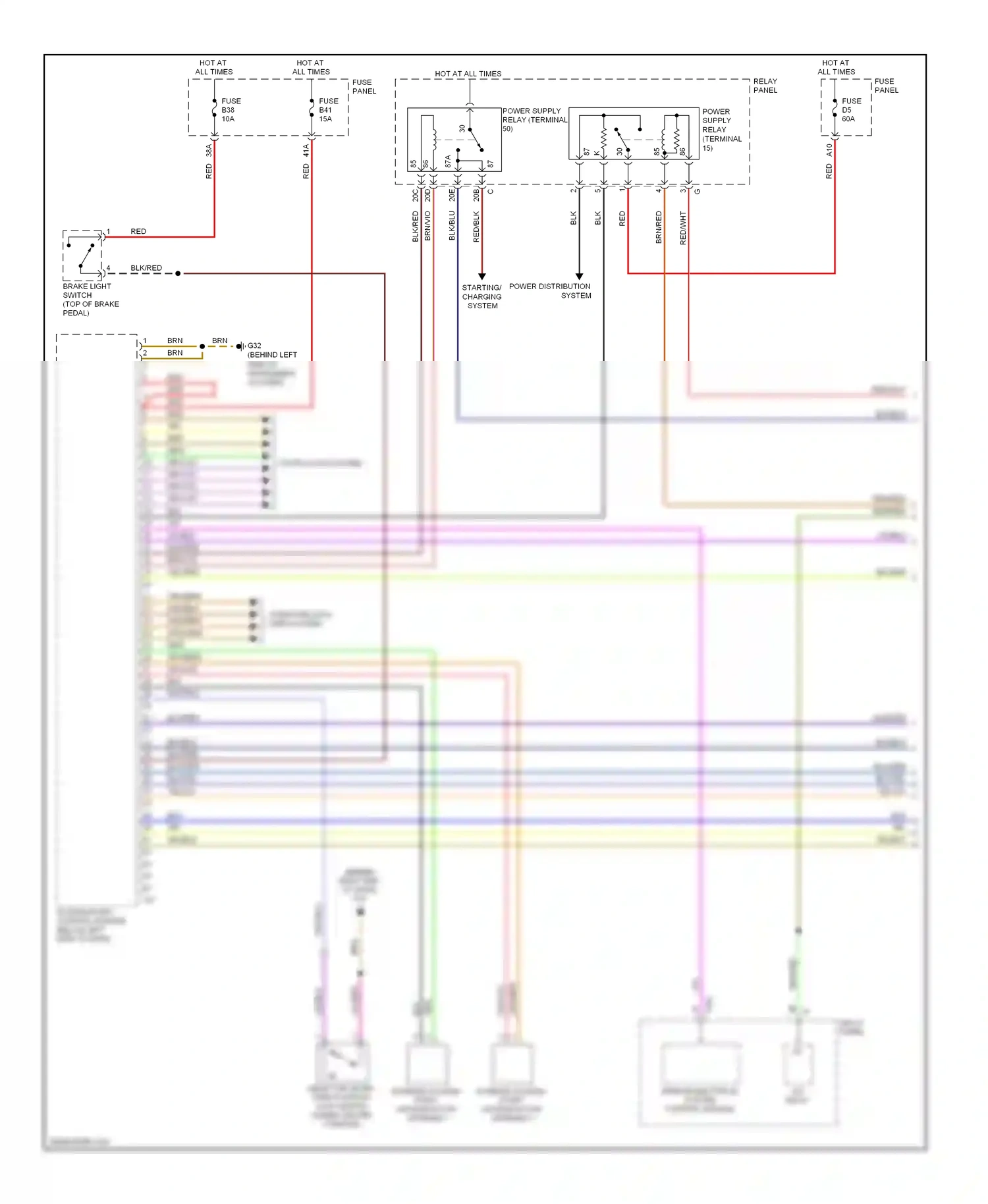 Wiring diagram computer data lines system for Volkswagen Touareg I facelift (2006-2010) (4 of 87)