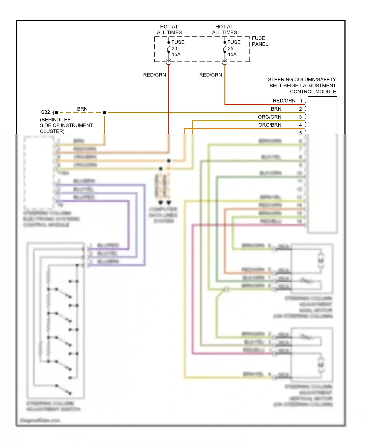 Wiring diagram computer data lines system for Volkswagen Touareg I facelift (2006-2010) (16 of 87)