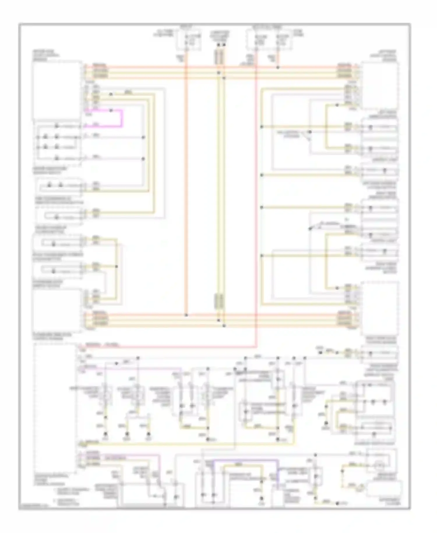 Touareg Volkswagen I (2002-2006): Instrument illumination circuit