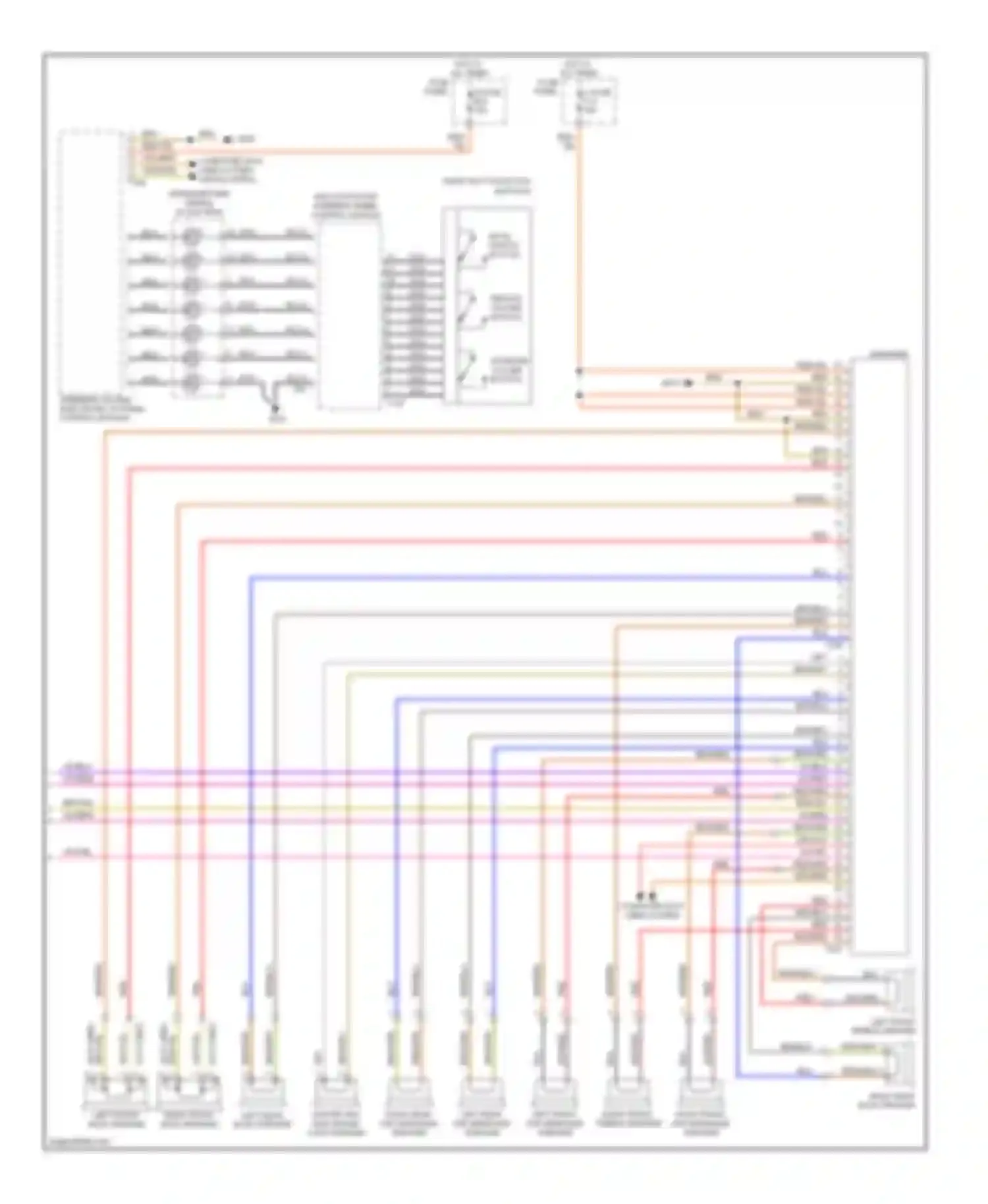 Touareg Volkswagen I (2002-2006): Navigation circuit (2 of 2)