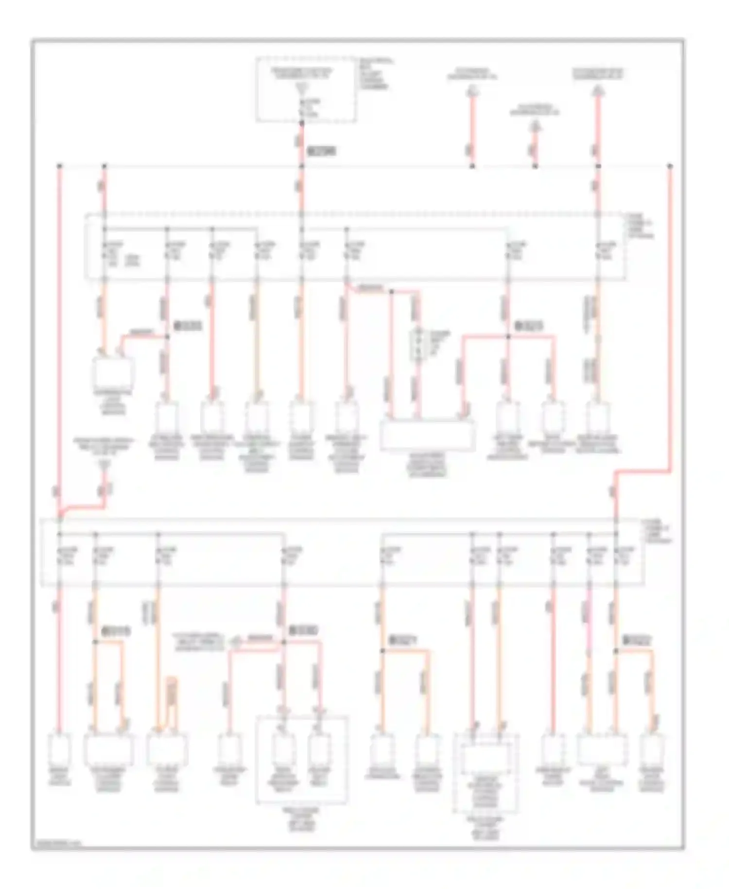 Touareg Volkswagen I (2002-2006): Power distribution circuit (5 of 10)