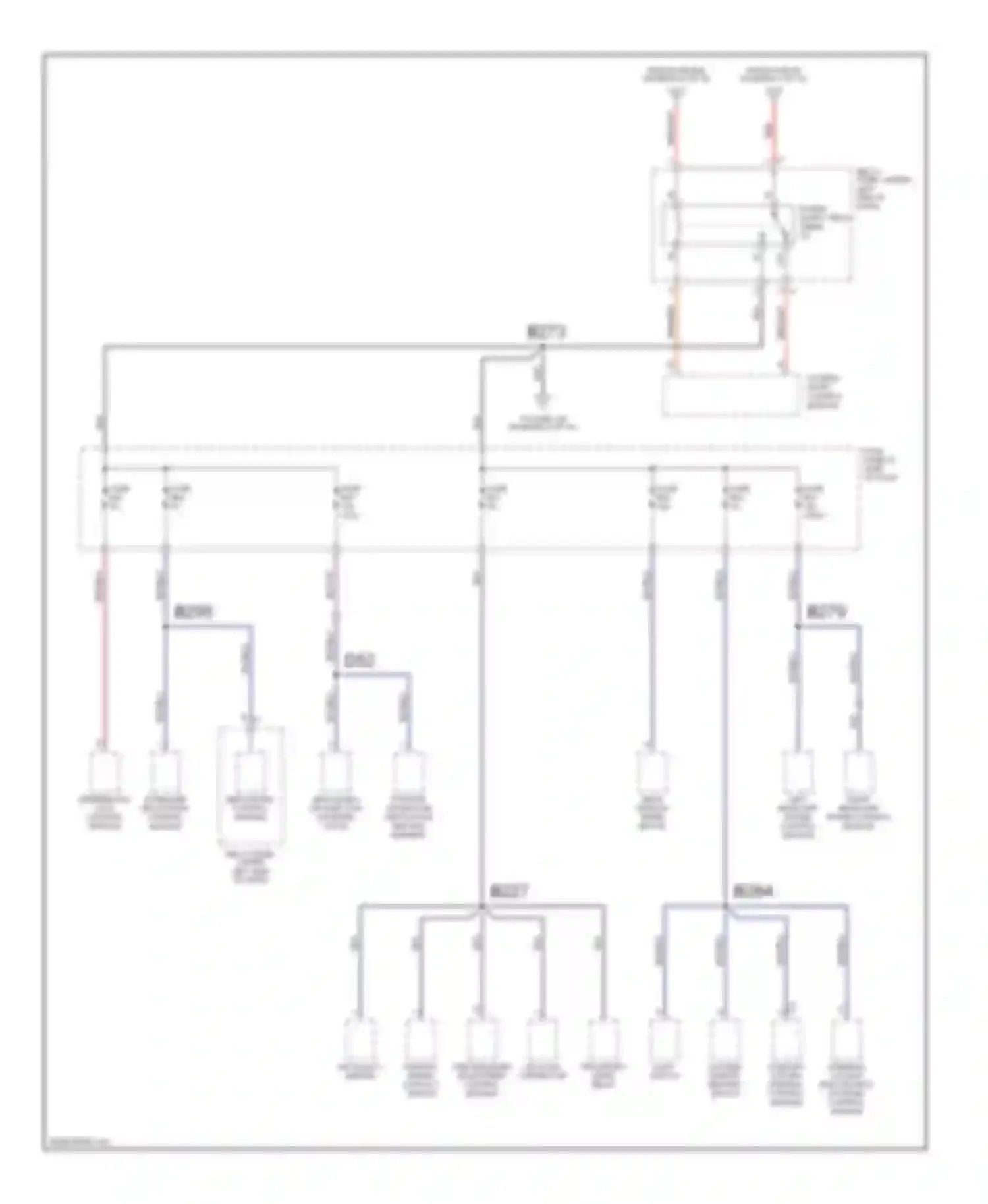 Touareg Volkswagen I (2002-2006): Power distribution circuit (7 of 10)